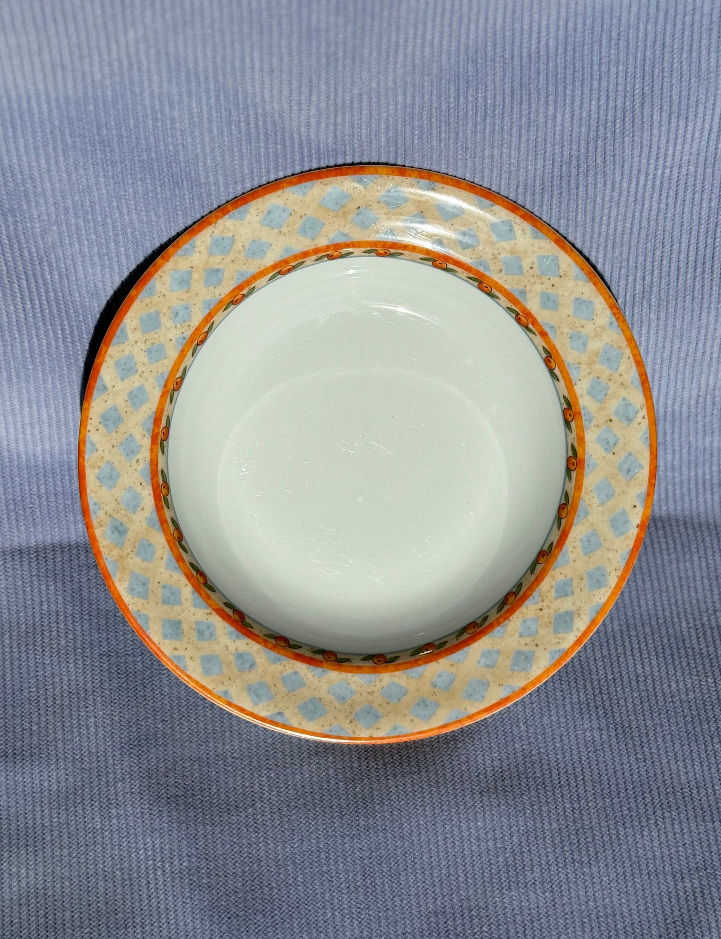 Trois assiettes creuses Villeroy & Boch Gallo Design Switch 4 Navarra