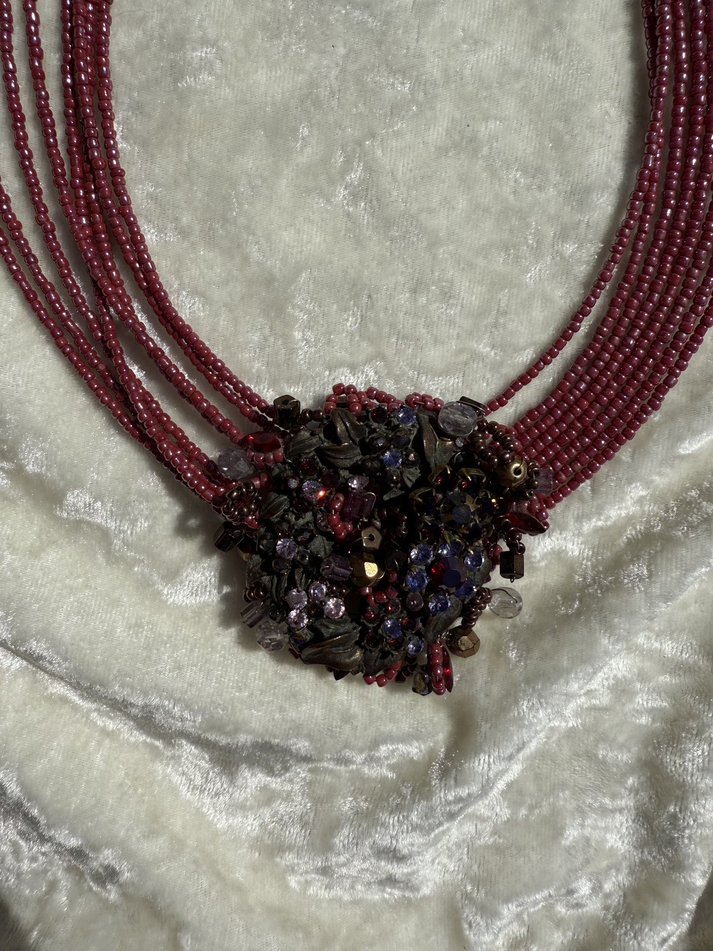 Collier de perles fantaisie