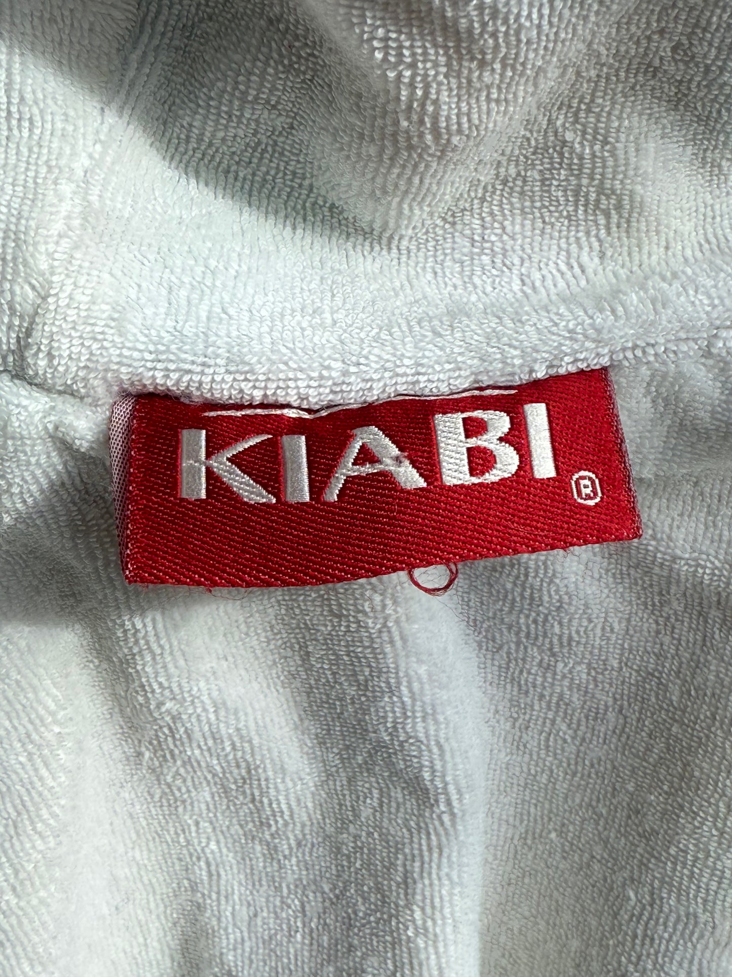 Veste fleurie Kiabi vintage intérieur tissu éponge T.18 mois