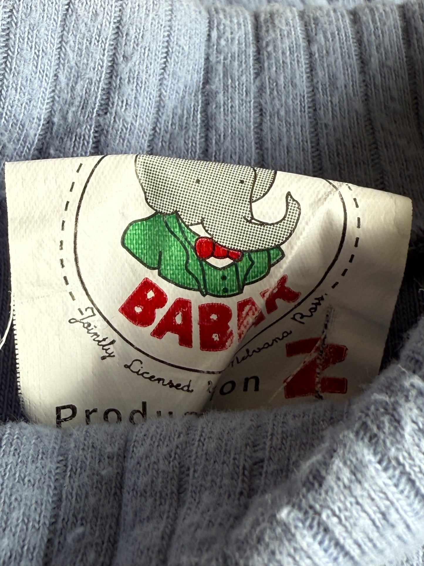 Ensemble salopette + pull Babar Production Z T.12 mois