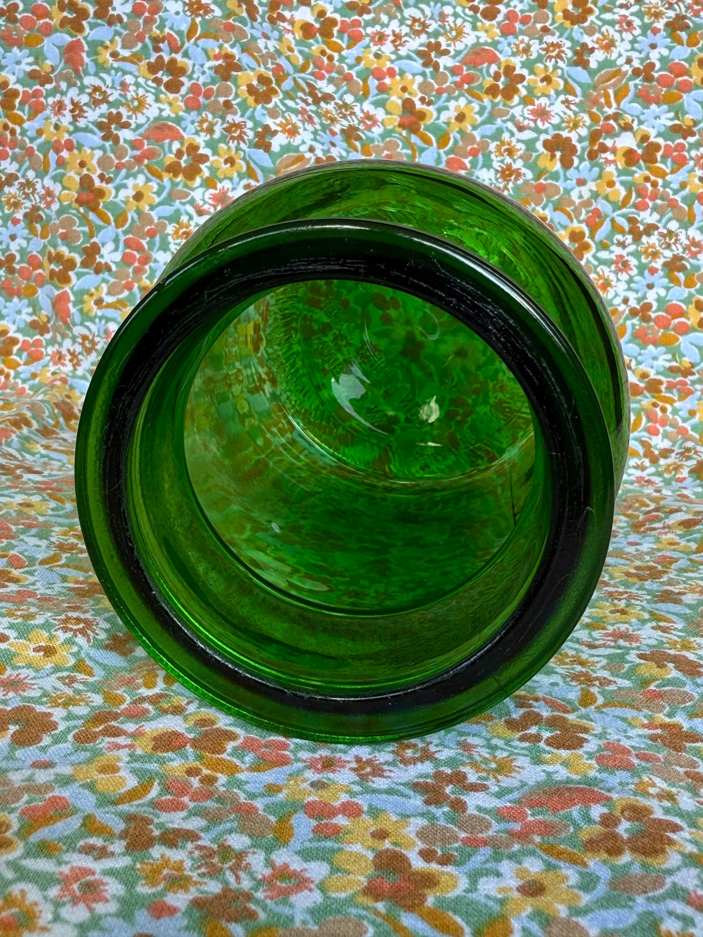 Bocal d’apothicaire vintage en verre Made in Belgium