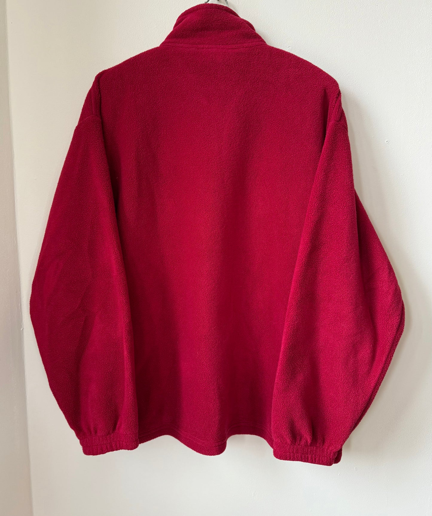 Pull polaire rouge Fila T.42