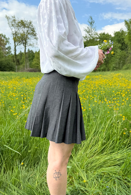 Jupe plissée portefeuille vintage Nelson Girls Collection T.32-34