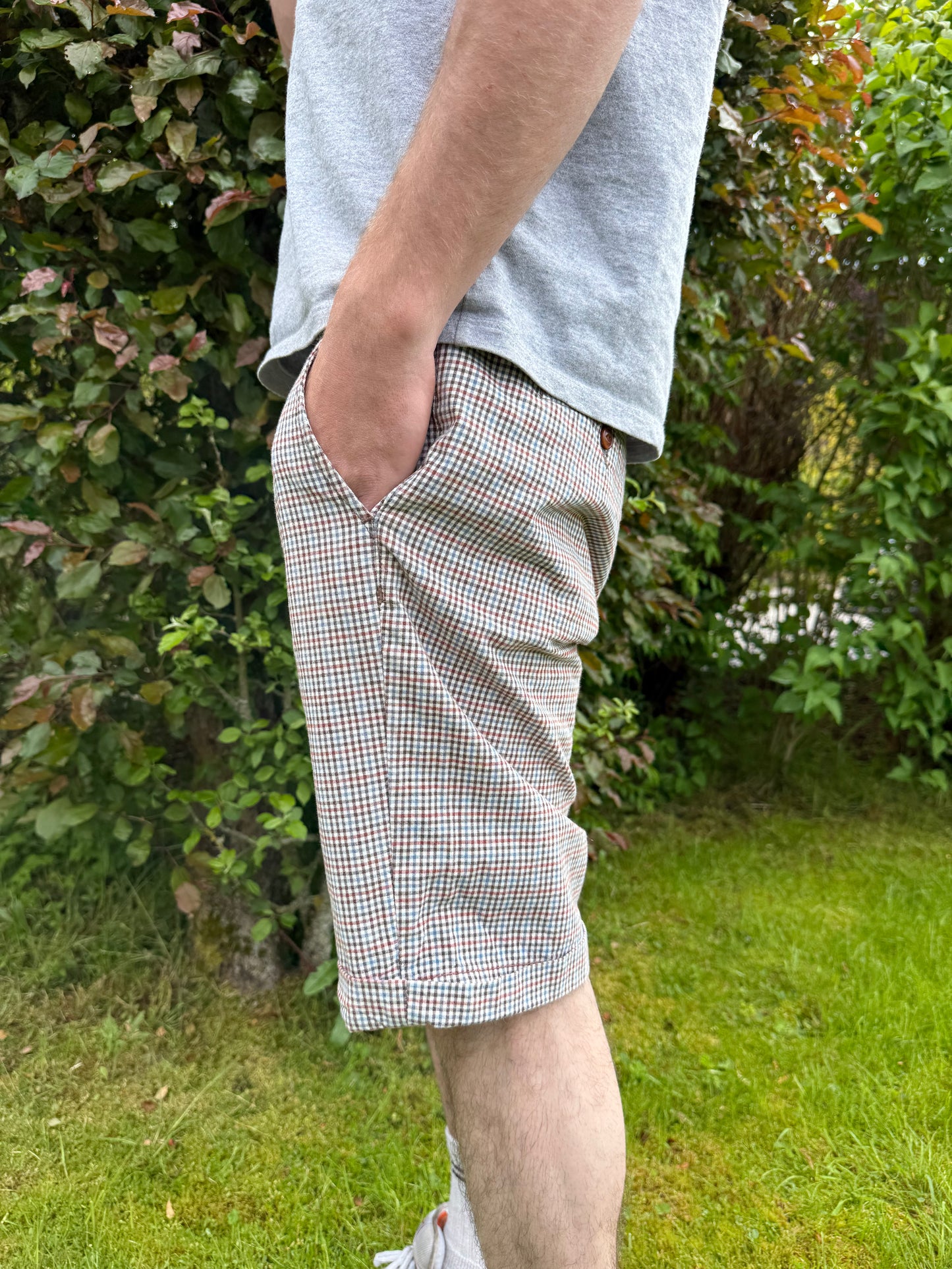 Short Aigle à carreaux T.M / 40