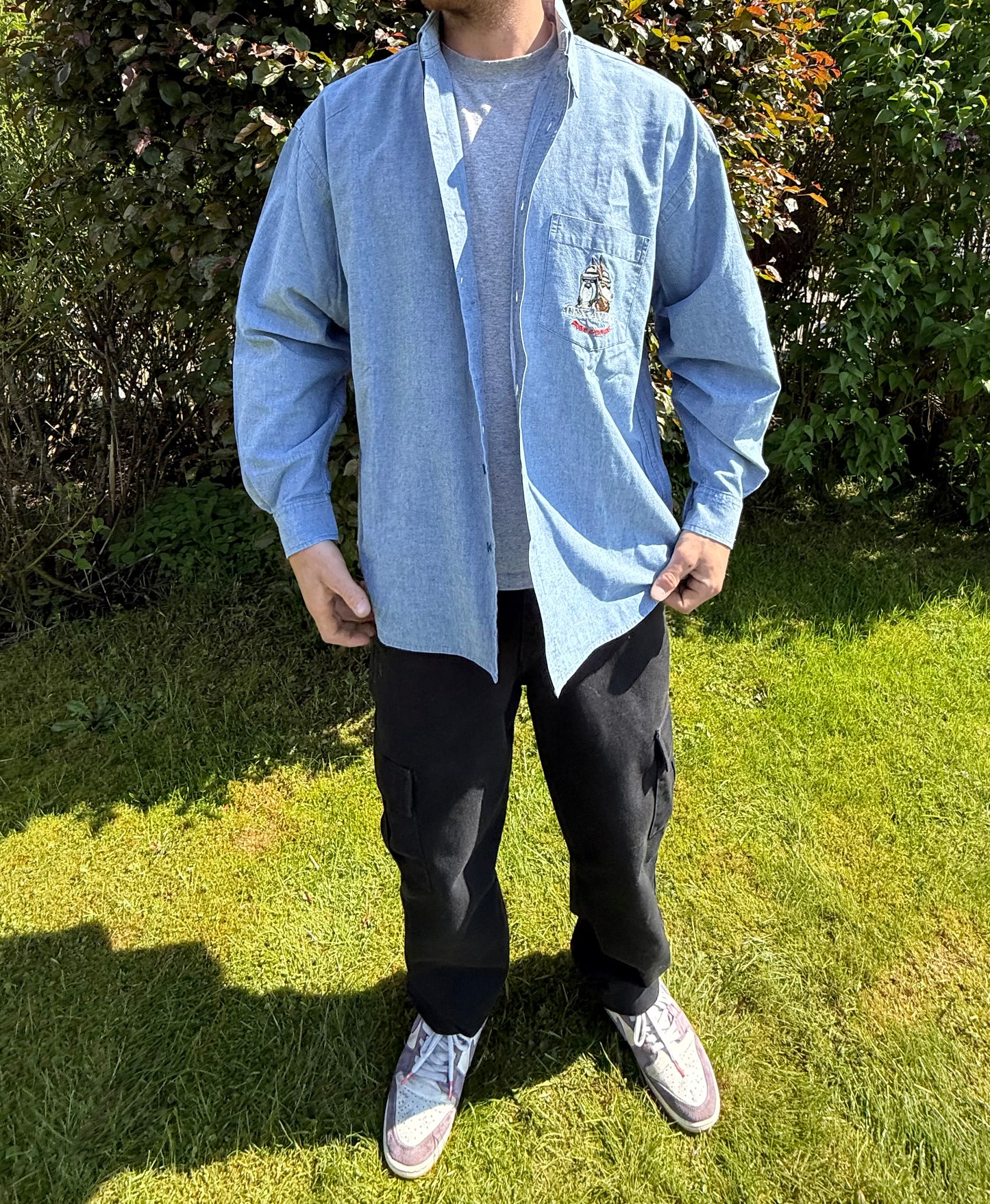 Chemise à manches longues Tex Avery Studio Aventures 1995 T.XL