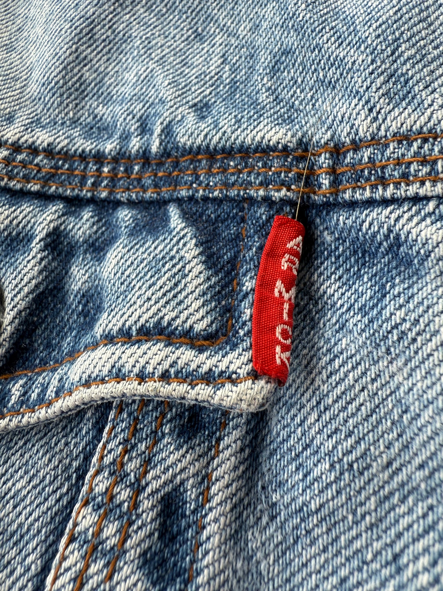 Veste en jeans claire AR'MICK vintage T.6 ans