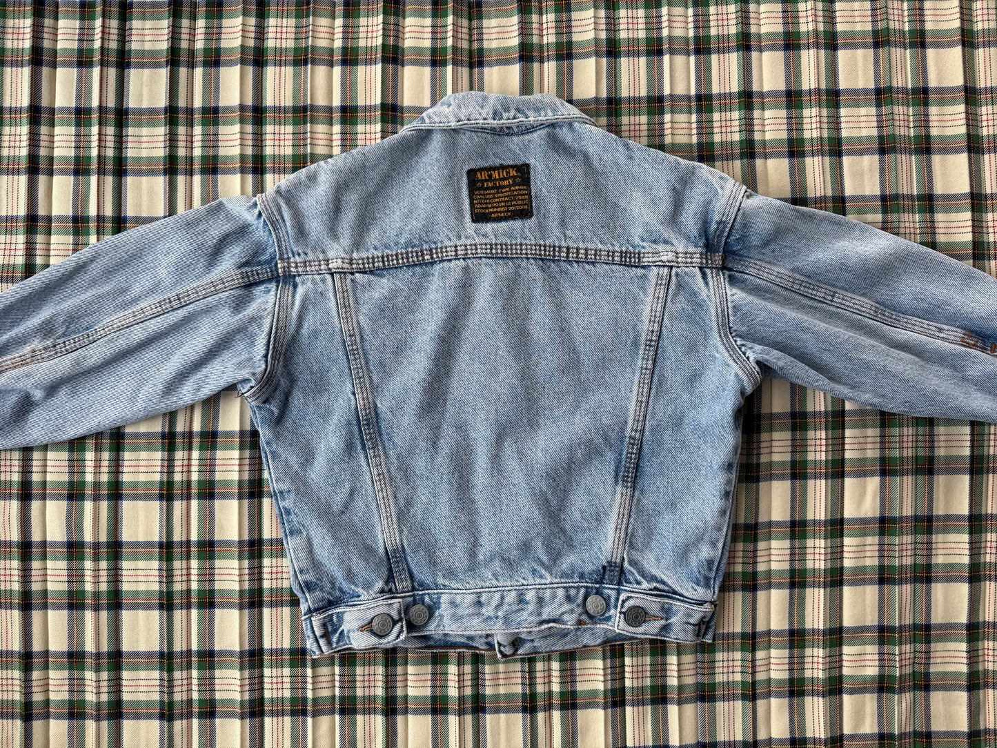Veste en jeans claire AR'MICK vintage T.6 ans
