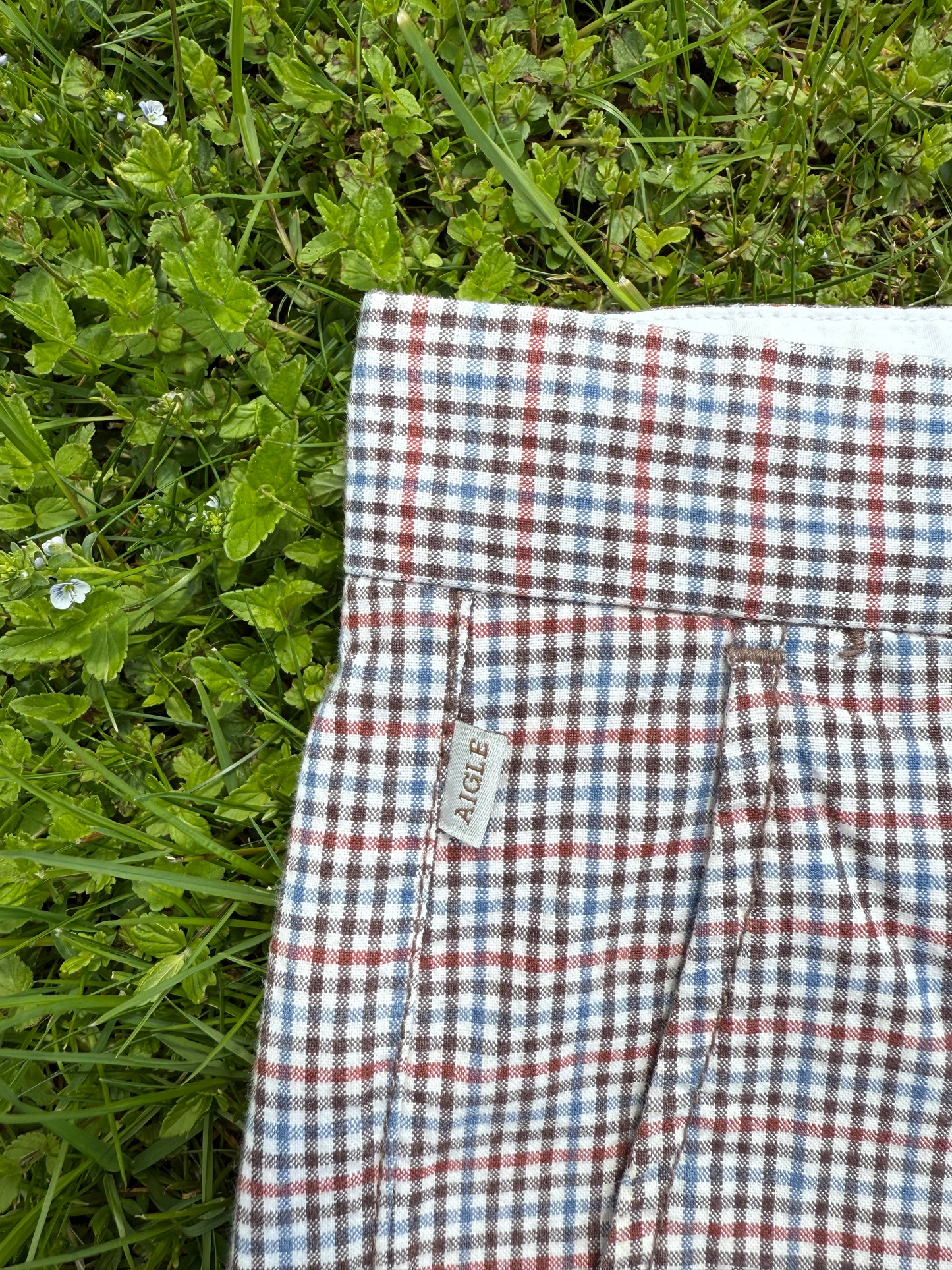 Short Aigle à carreaux T.M / 40