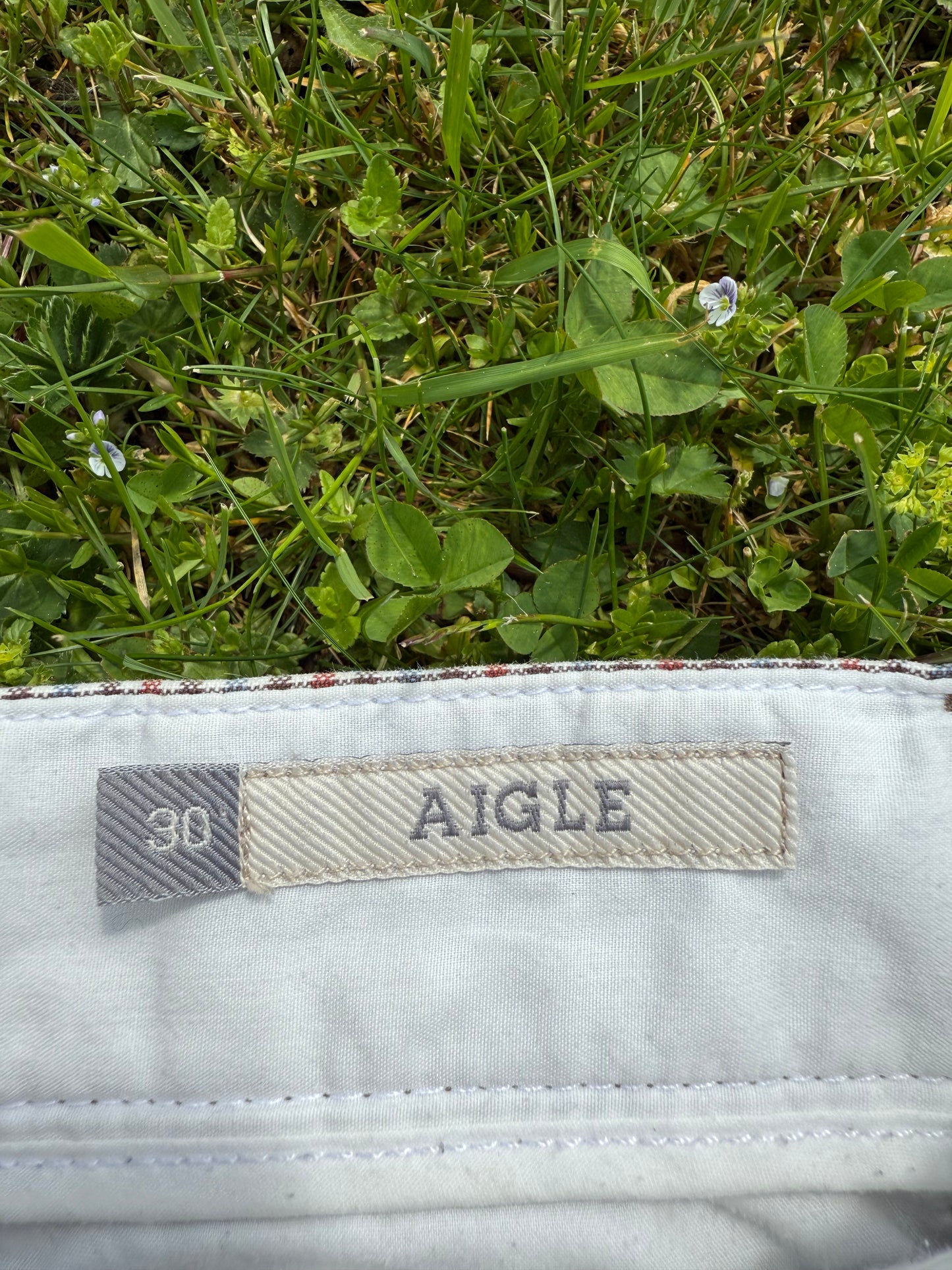 Short Aigle à carreaux T.M / 40