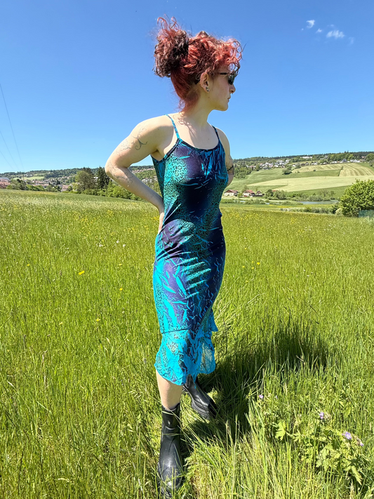 Robe longue motif jungle de nuit Grifflin T.S-M