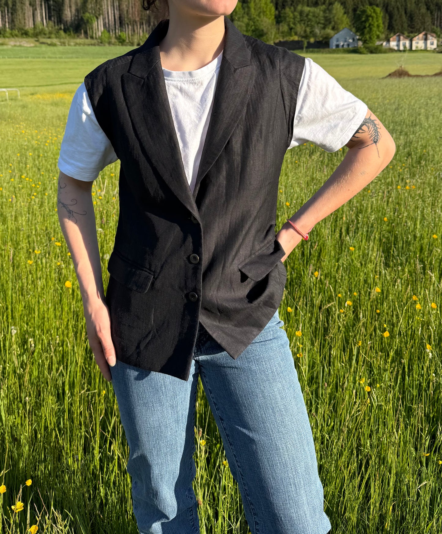 Gilet de tailleur sans manche Maje T.M