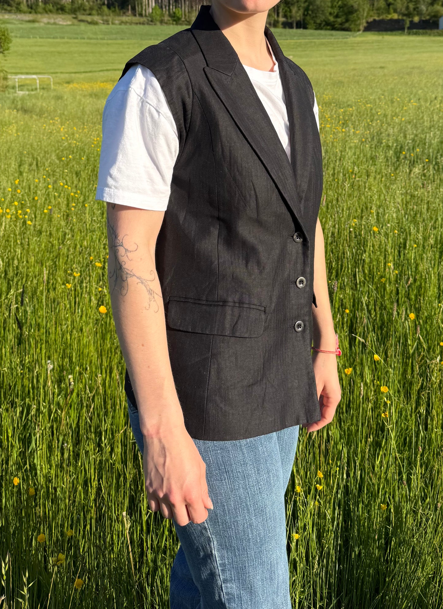 Gilet de tailleur sans manche Maje T.M