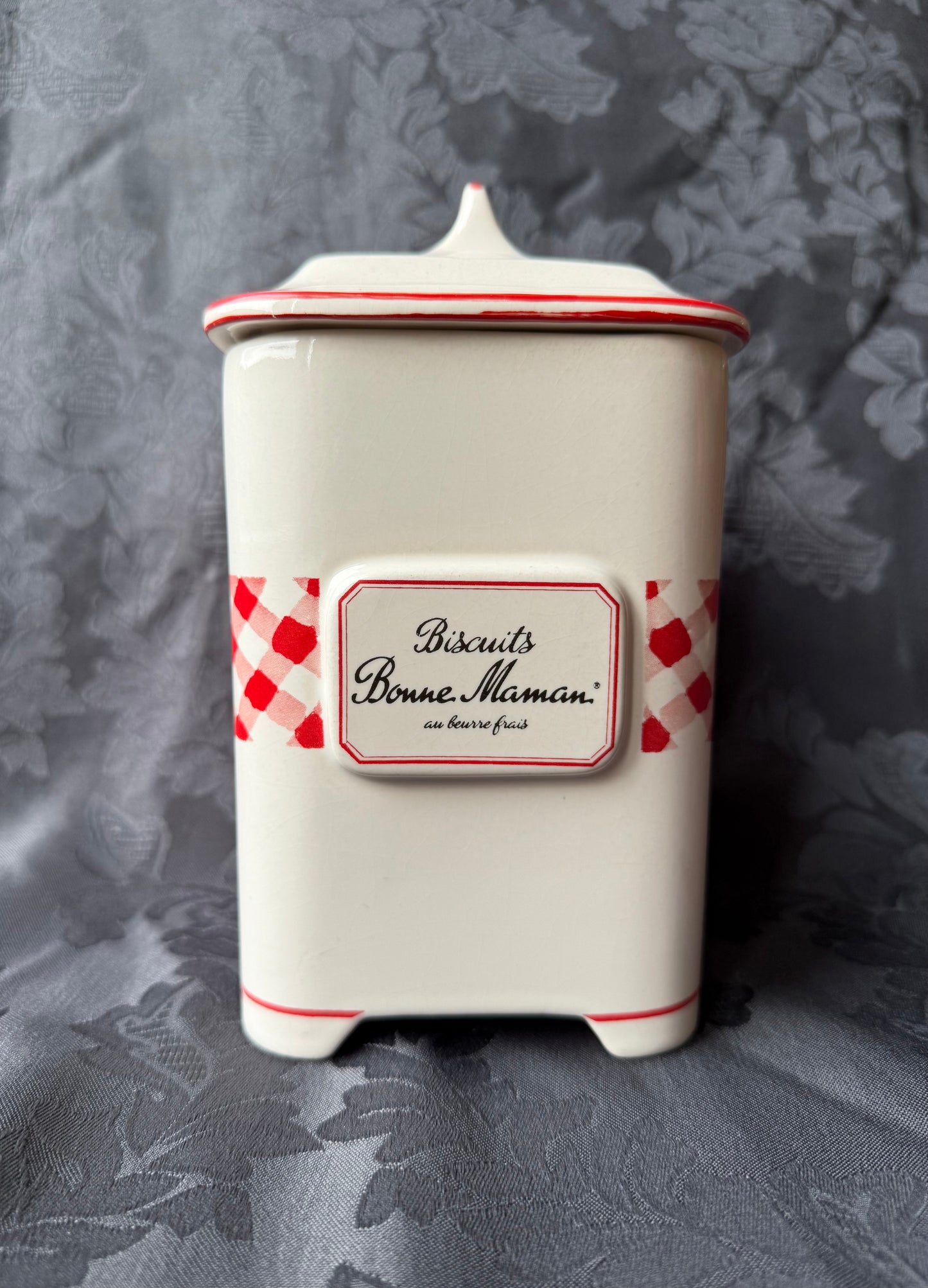 Boîte à biscuits en céramique Bonne Maman