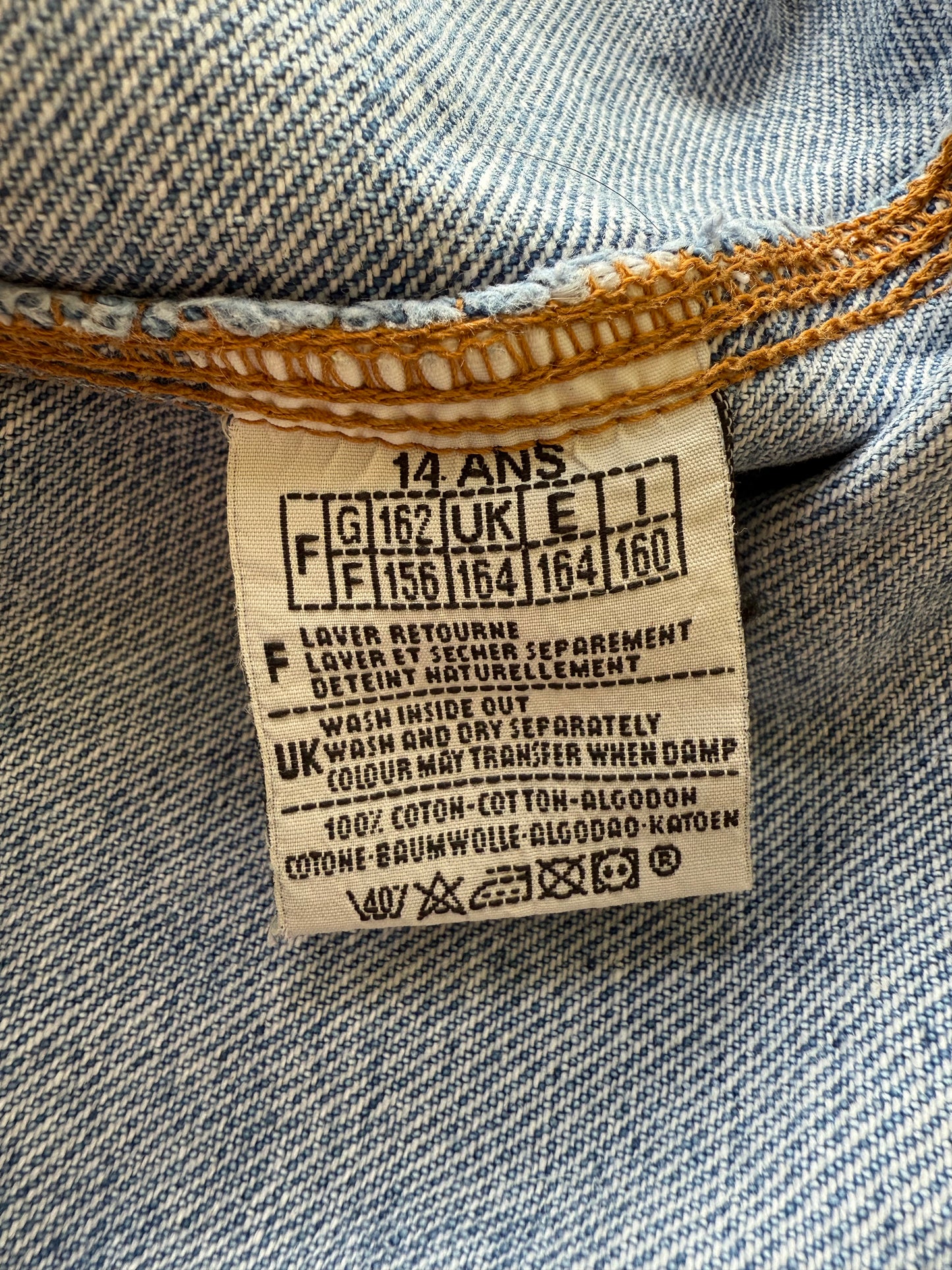Veste en jeans Complices T.14 ans
