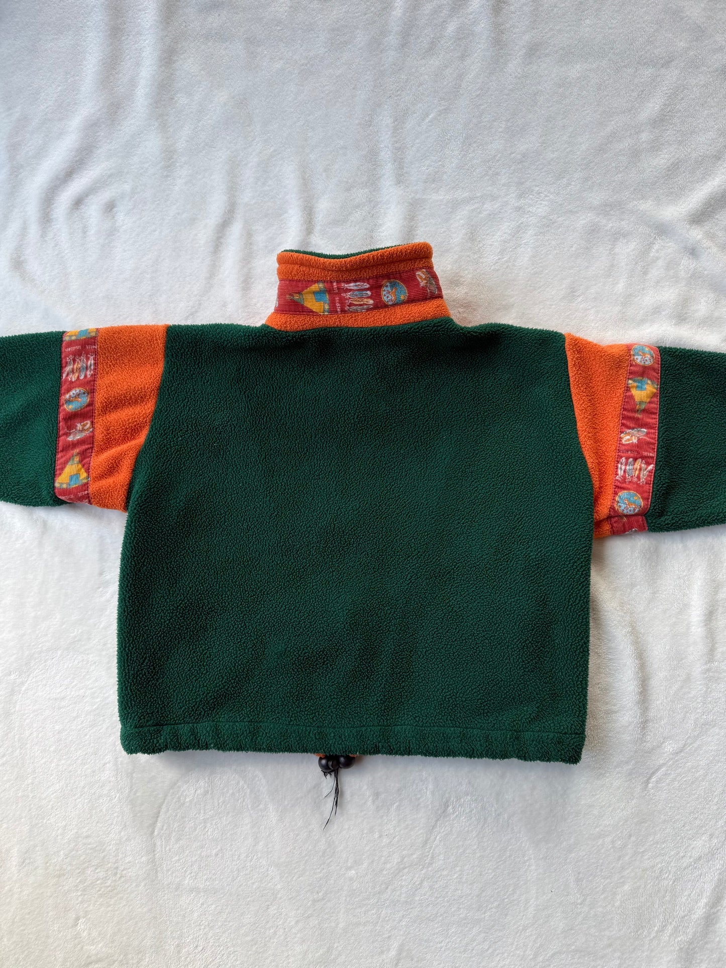 Veste polaire vintage enfant T.6-10 ans