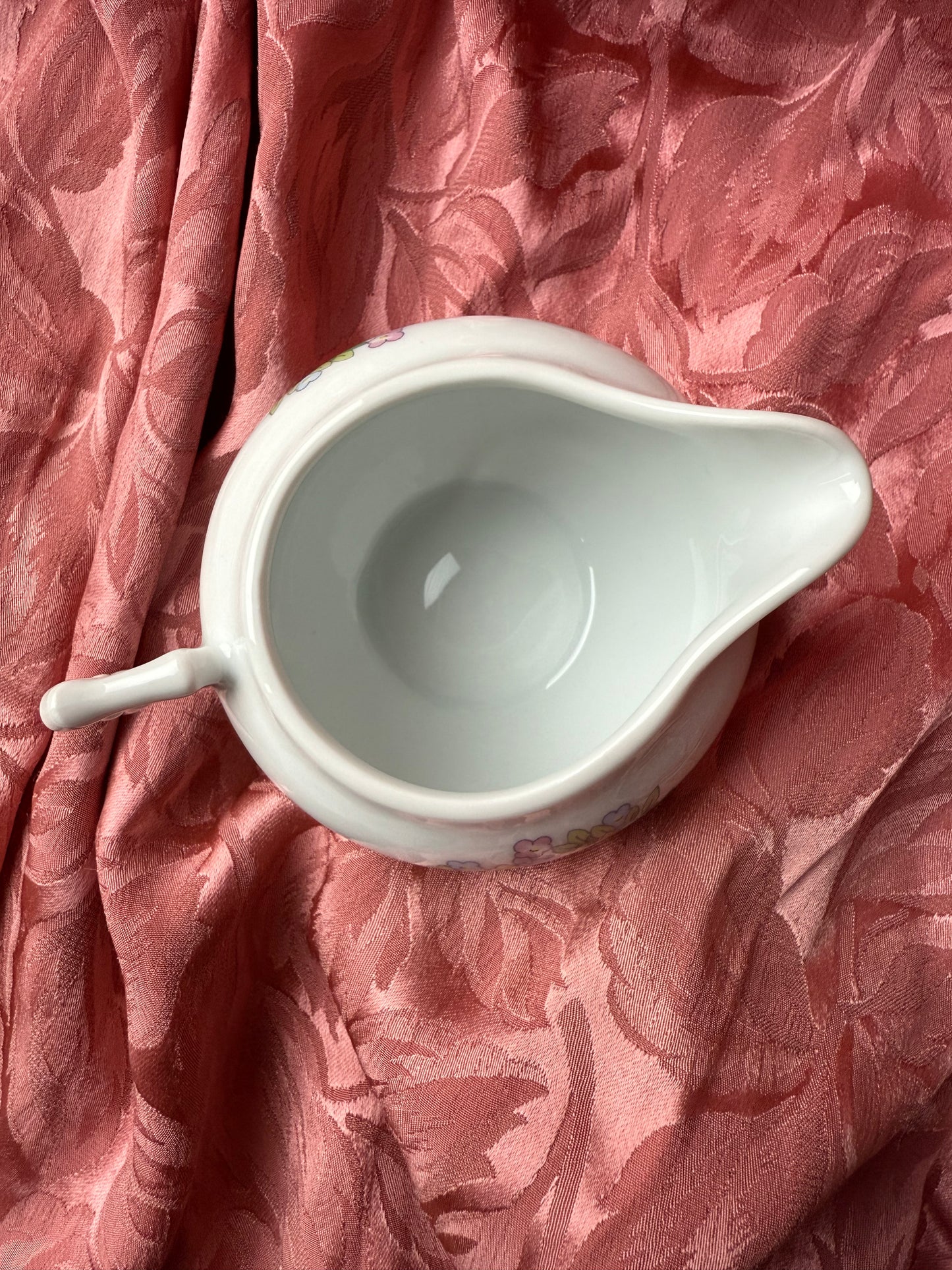 Pot à lait / crème / sauce en porcelaine Jacques Coeur France