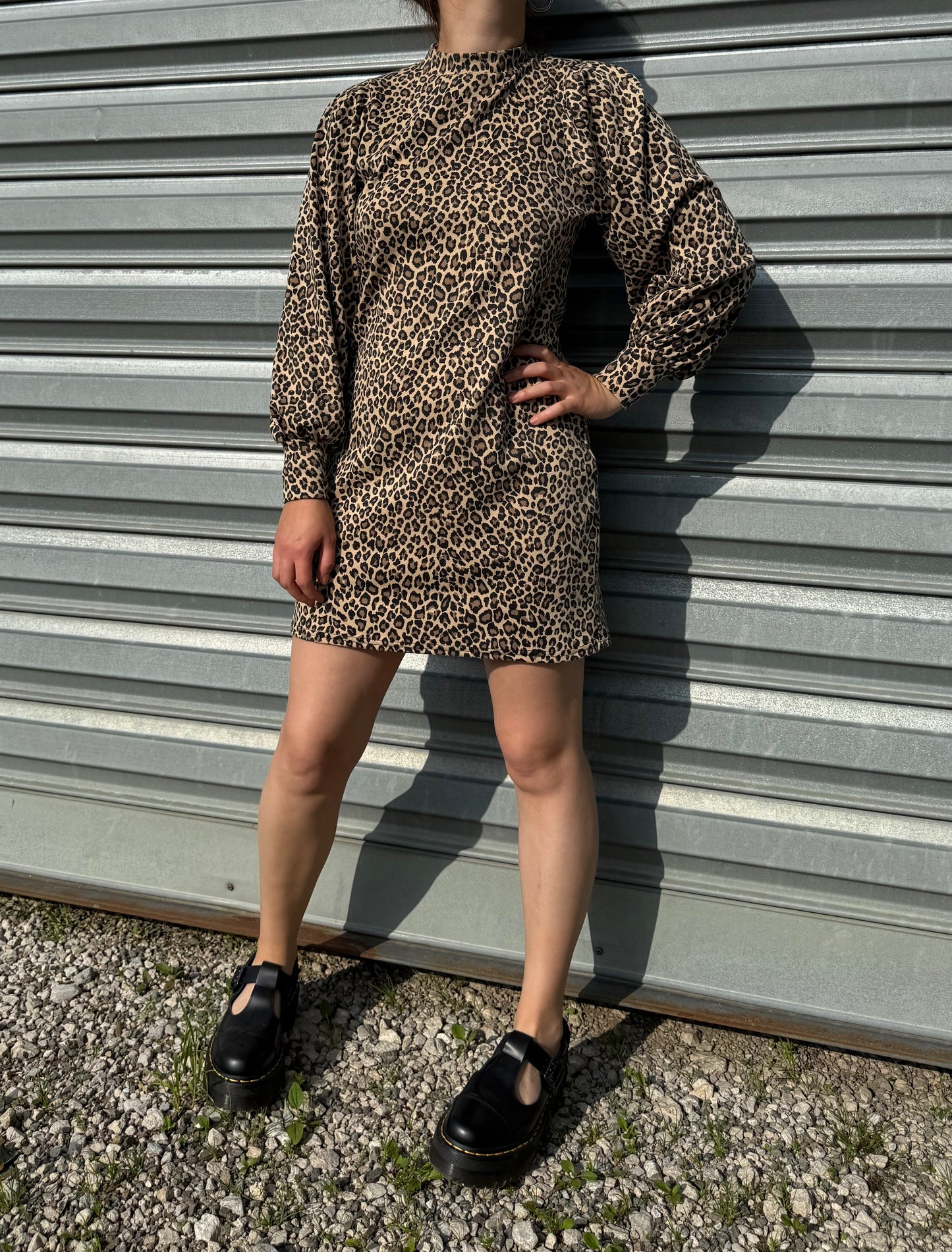 Robe léopard à manches longues Miss Selfridge T.S/M