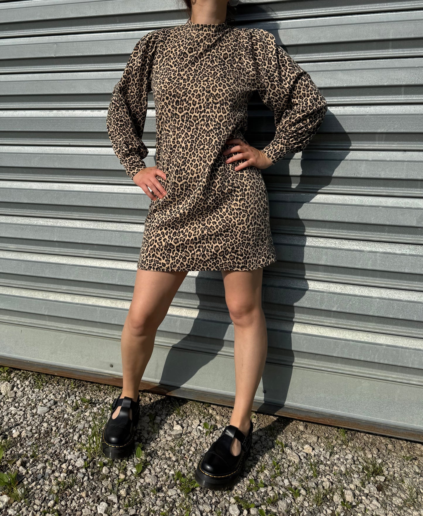 Robe léopard à manches longues Miss Selfridge T.S/M