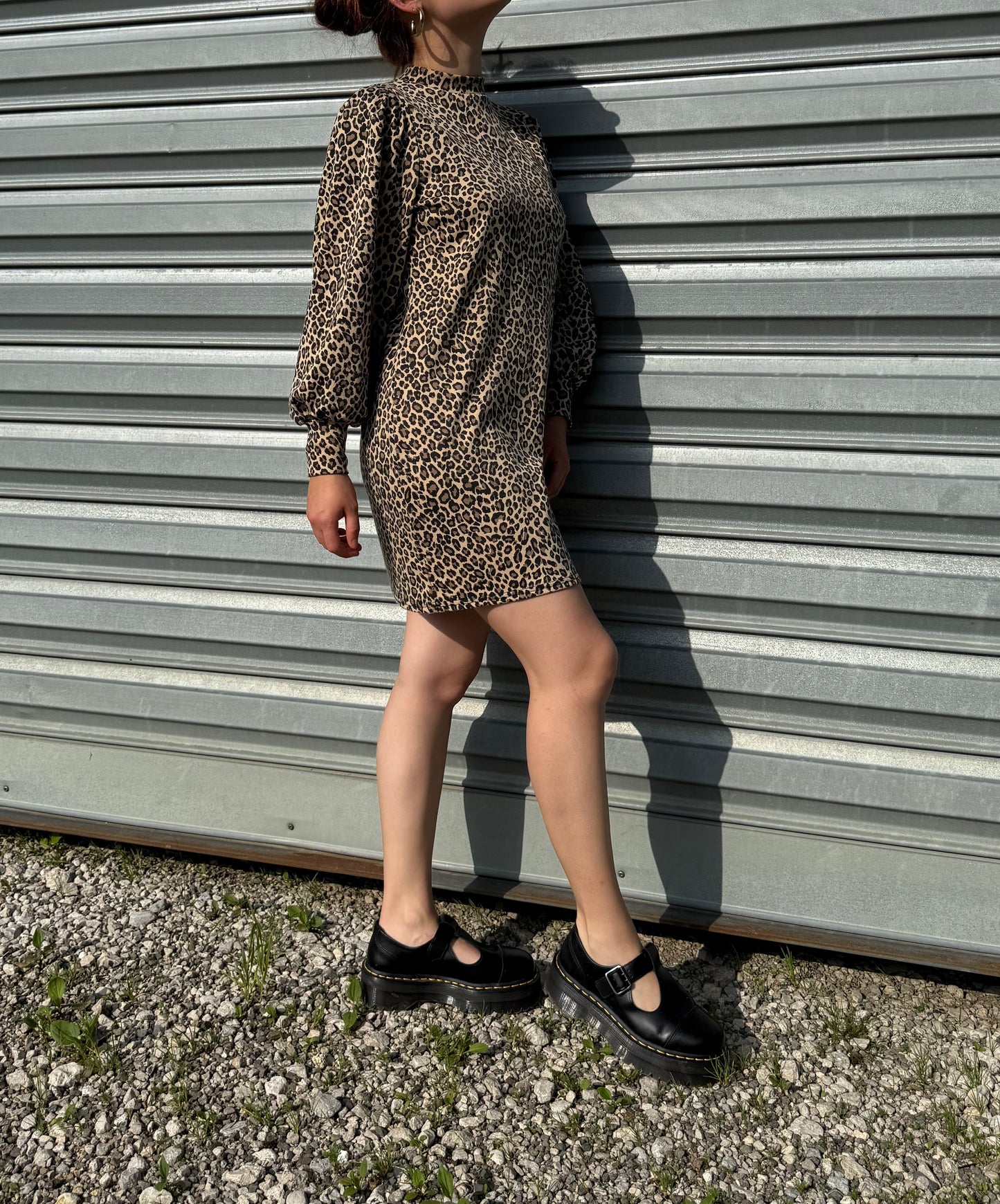 Robe léopard à manches longues Miss Selfridge T.S/M