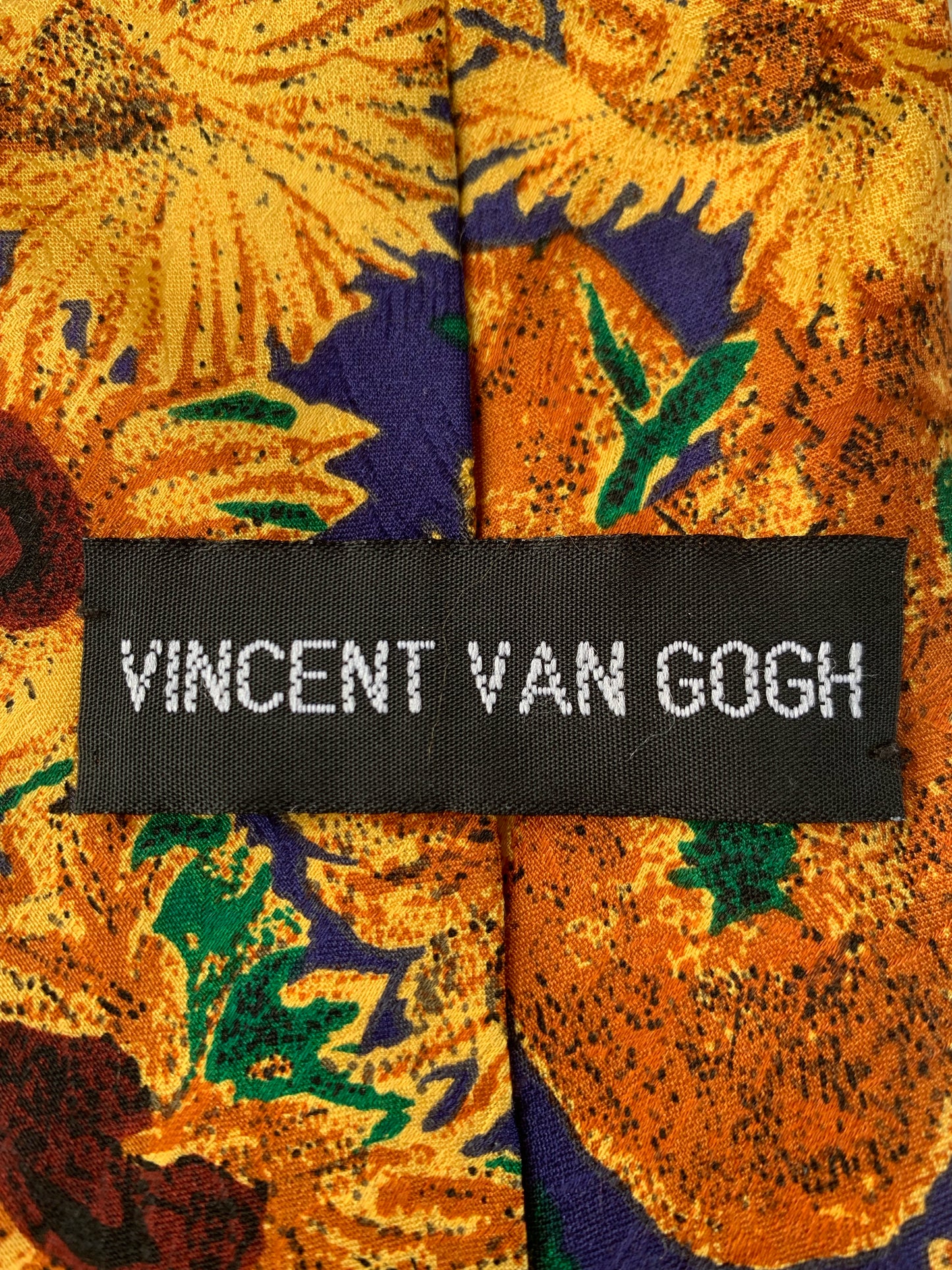 Cravate tournesols Vincent Van Gogh
