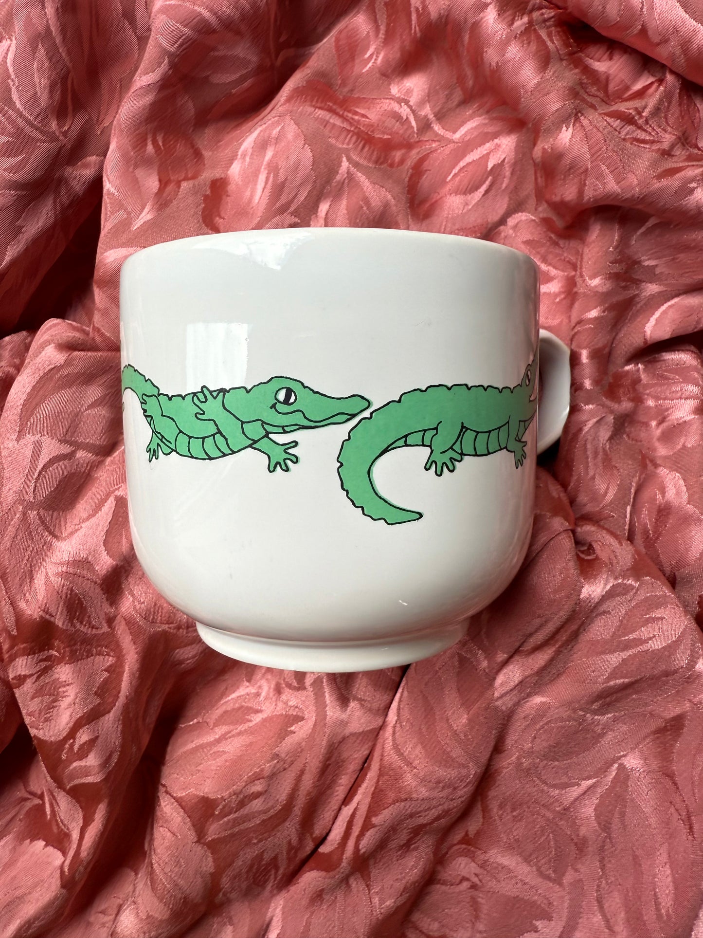 Mug / tasse crocodiles Coloroll Kilncraft England