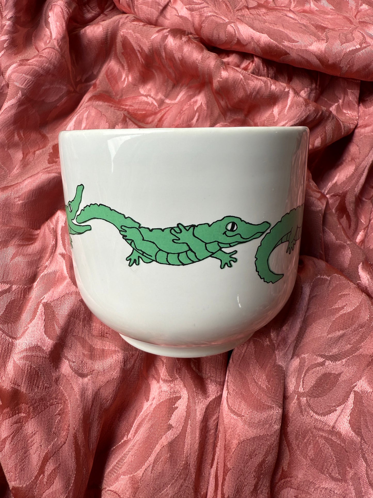 Mug / tasse crocodiles Coloroll Kilncraft England