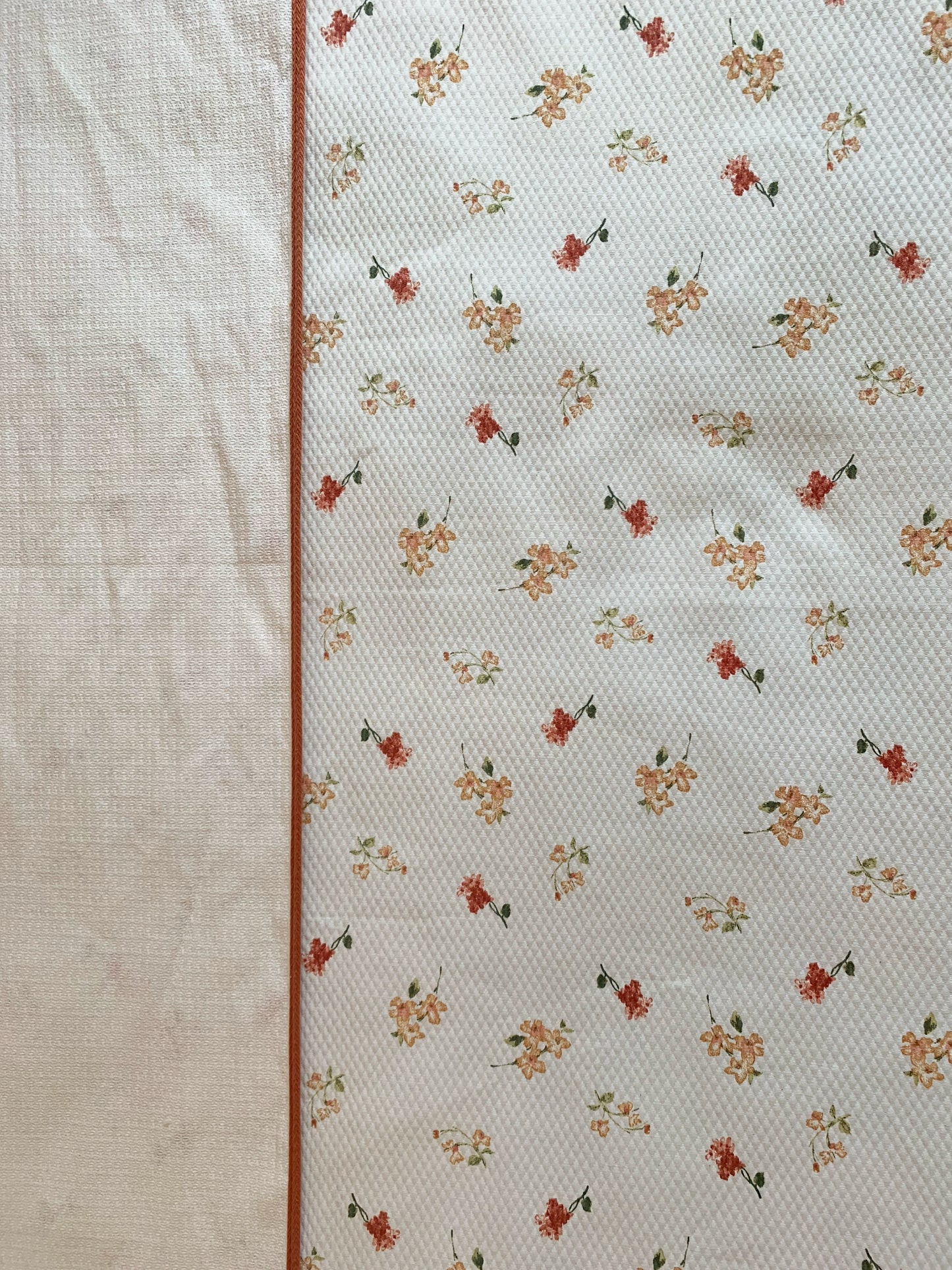 Couvre-lit fleuri Manuel Revert