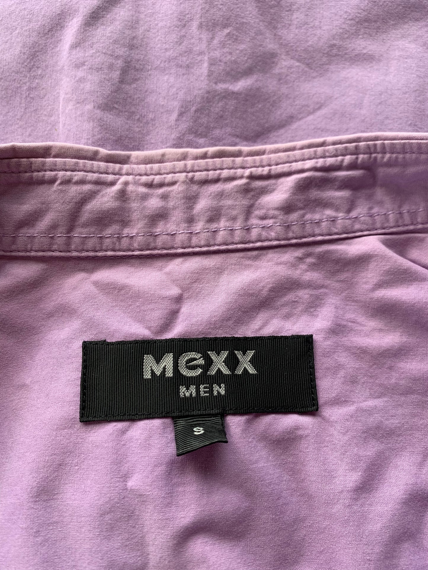 Chemise violette à manches courtes T.S