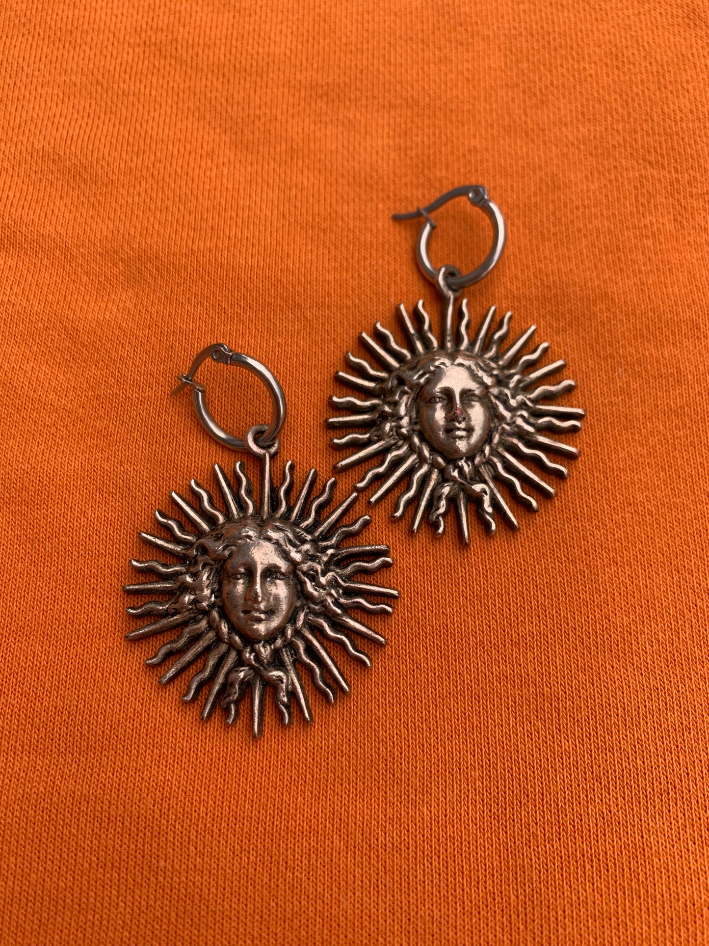 Boucles d'oreilles soleil