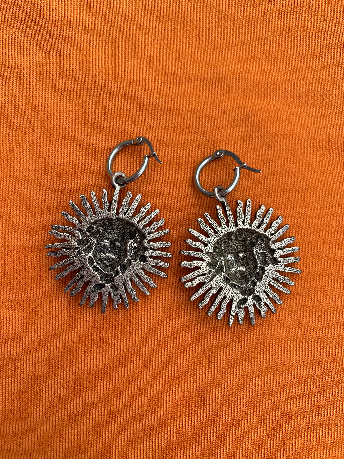 Boucles d'oreilles soleil