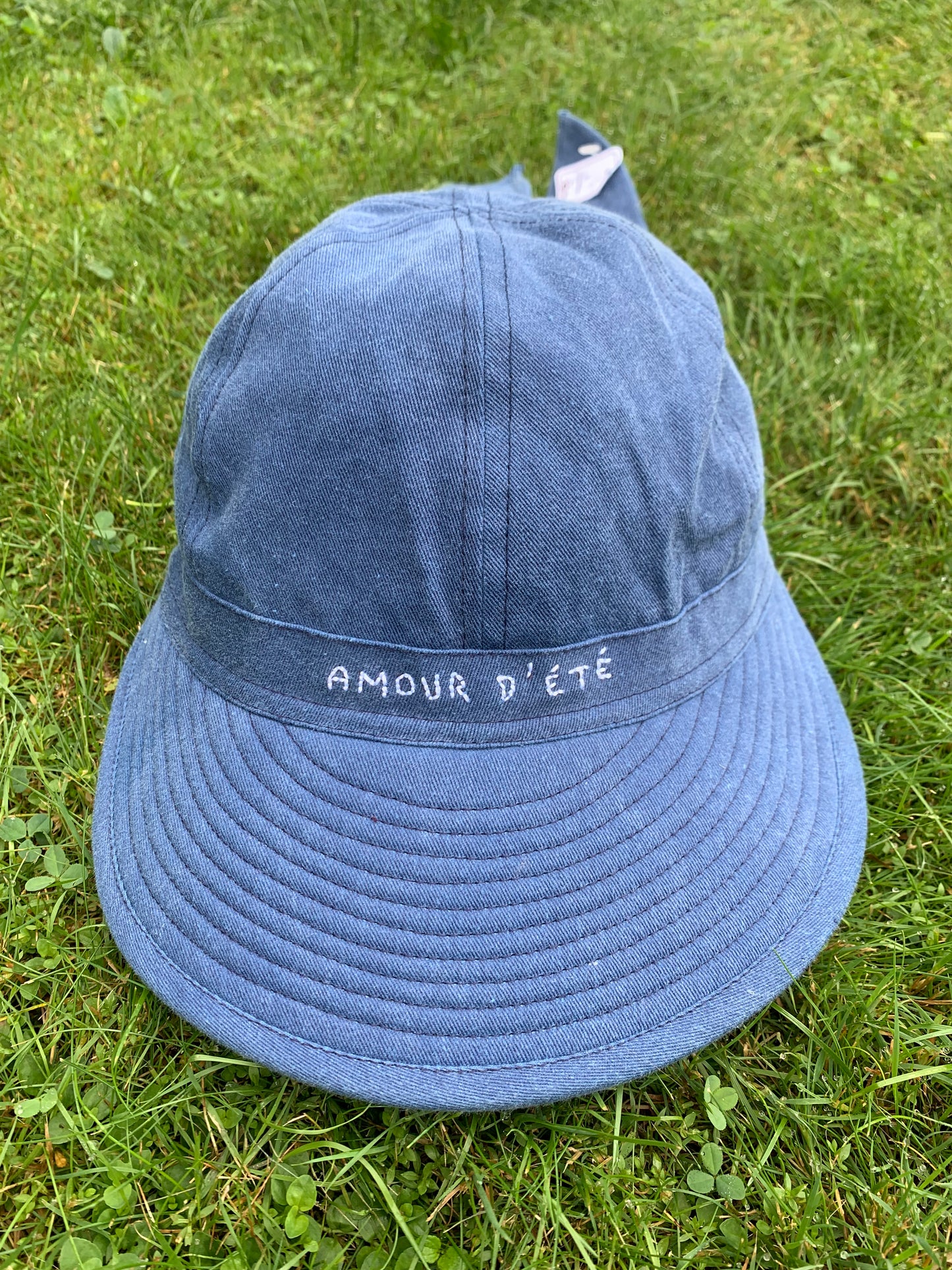 Casquette broderie "amour d'été"