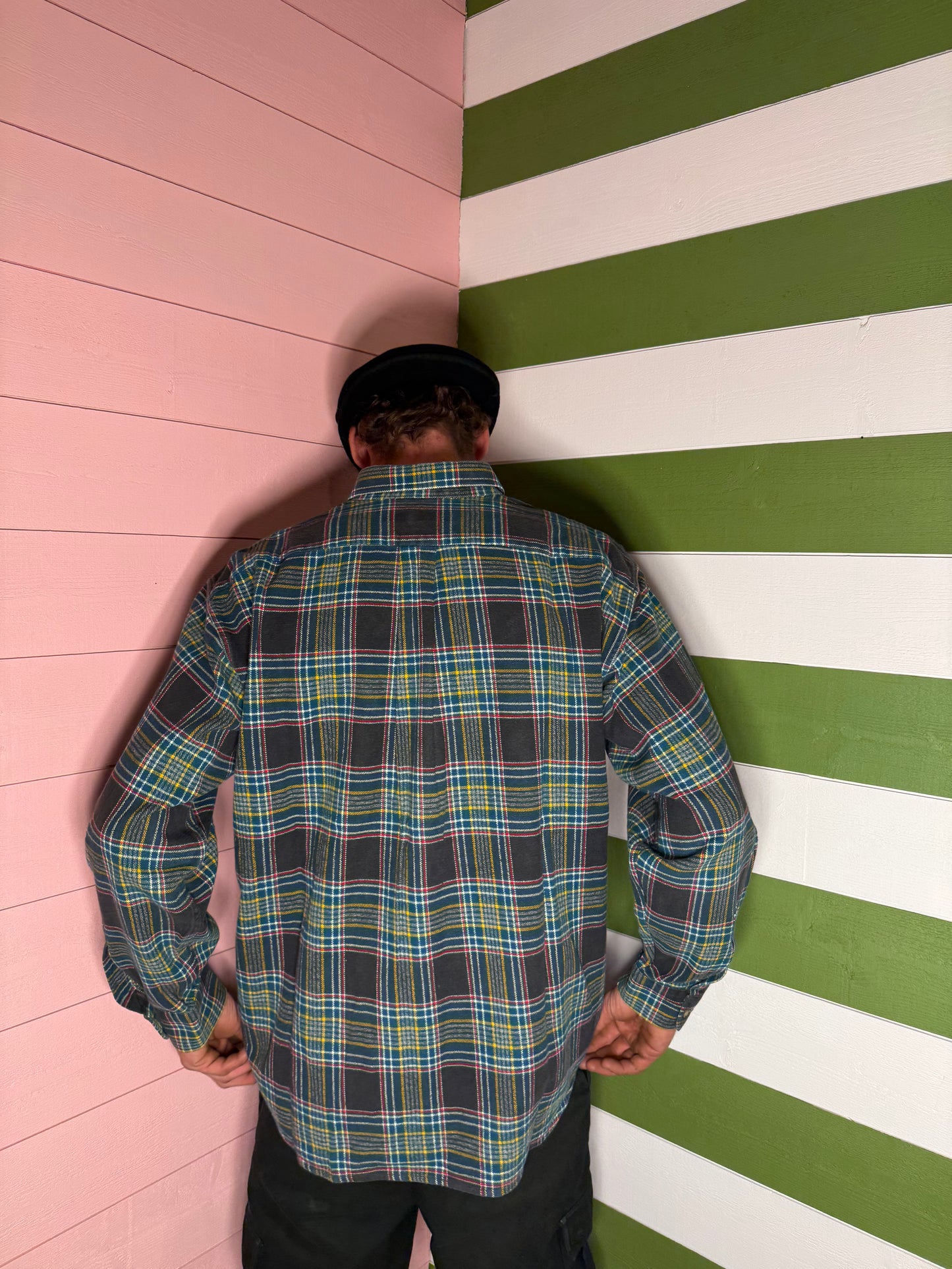 Chemise à carreaux Old England Paris 100% coton T.L