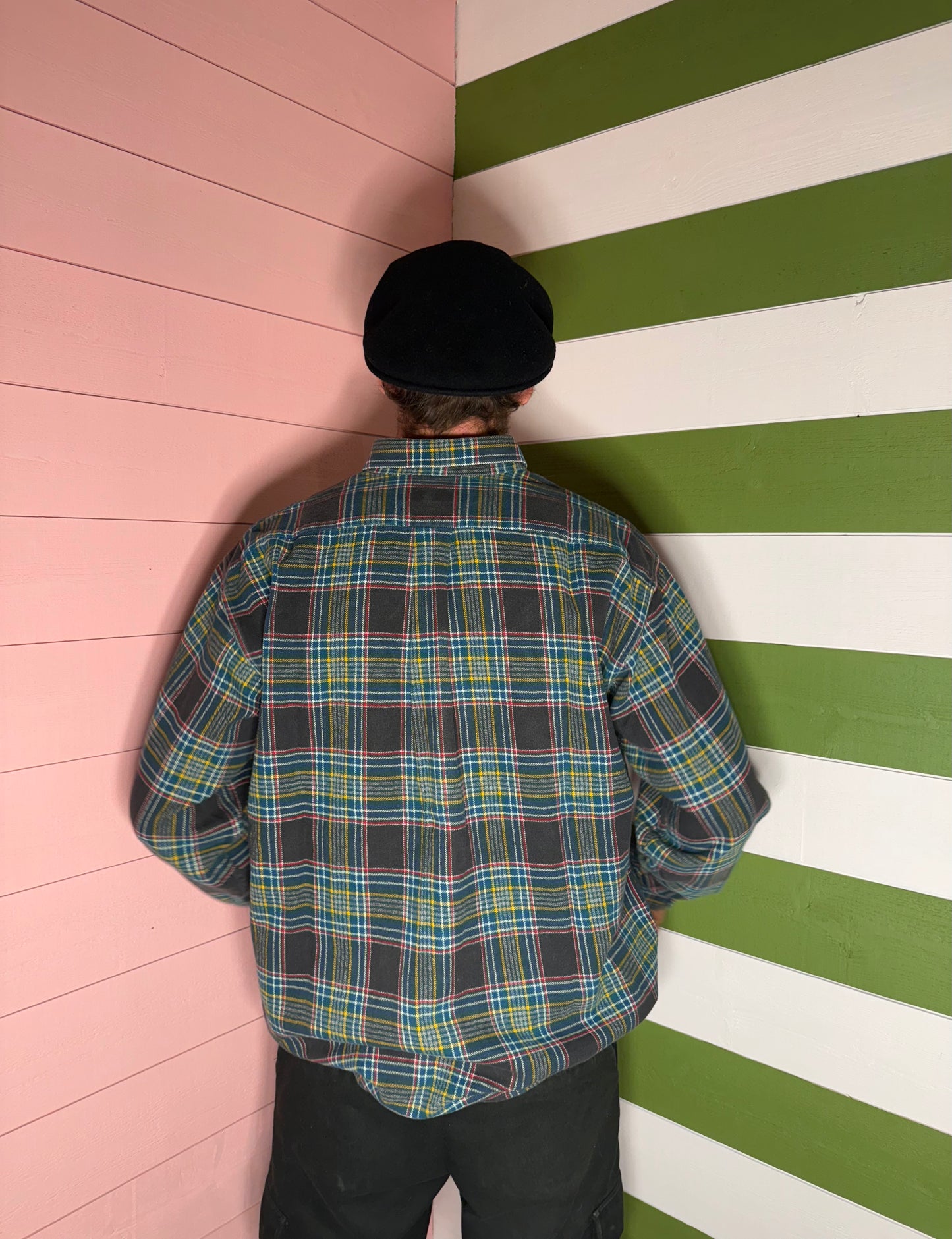 Chemise à carreaux Old England Paris 100% coton T.L