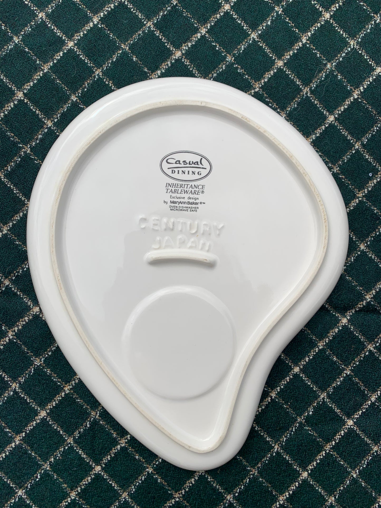 Assiette thème tennis Casual Dining Inheritance Tableware by MaryAnn Baker
