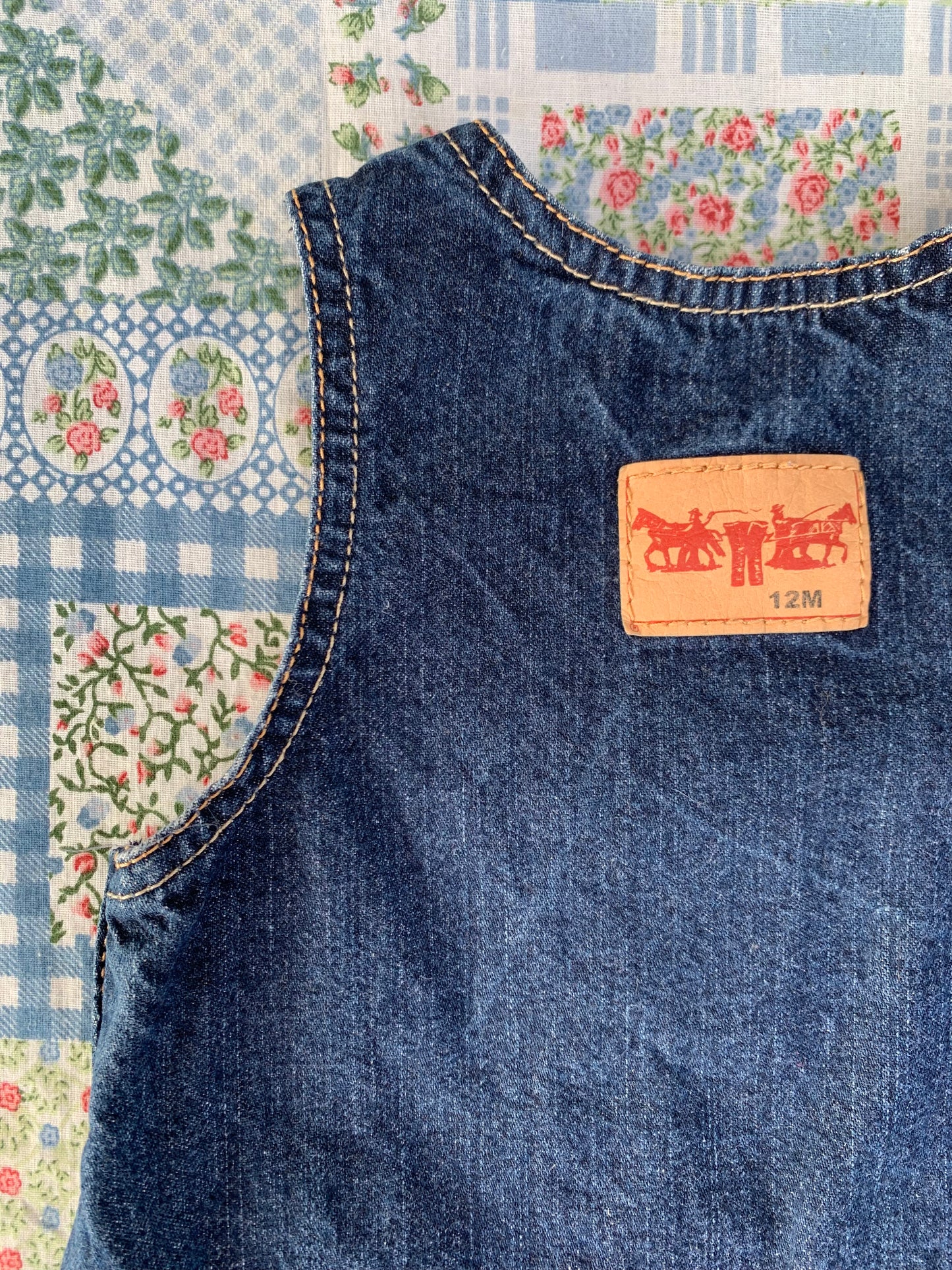 Robe en jean Levis 12 mois