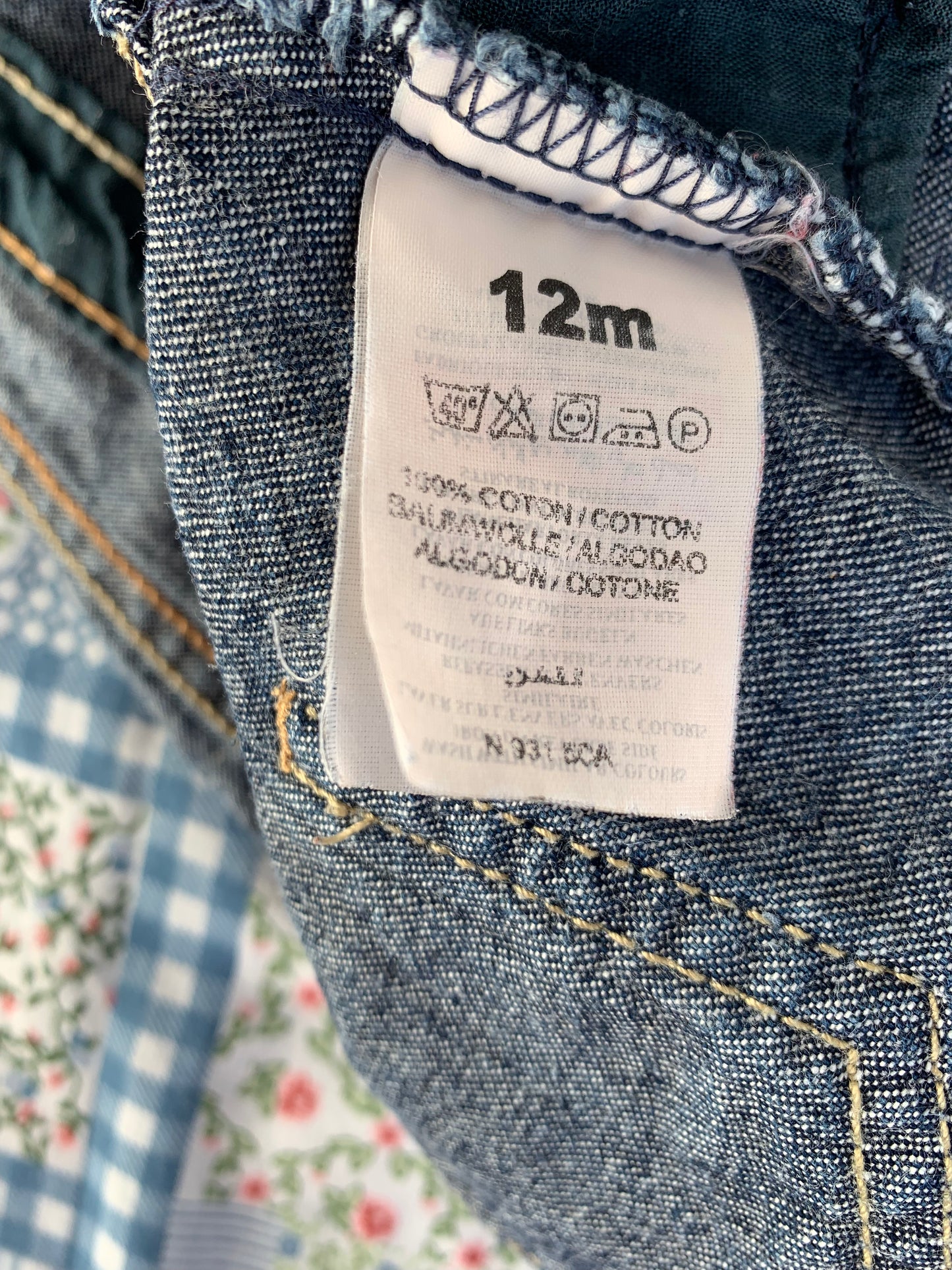 Robe en jean Levis 12 mois