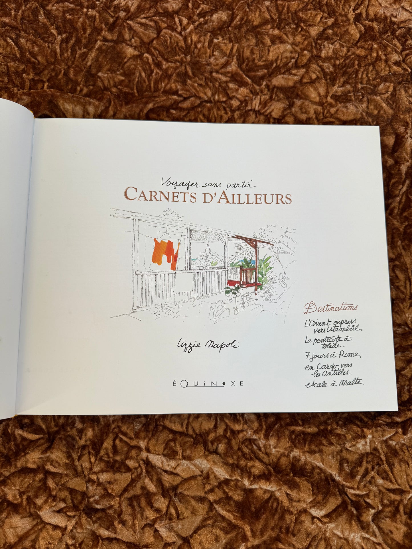 Carnets d'Ailleurs Lizzie Napoli éditions Équinoxe