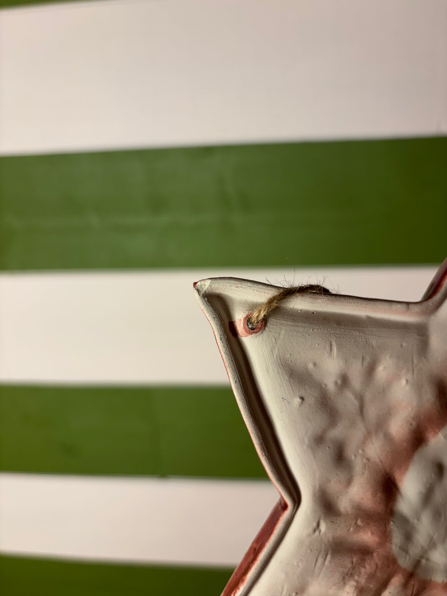 Suspension étoile en céramique