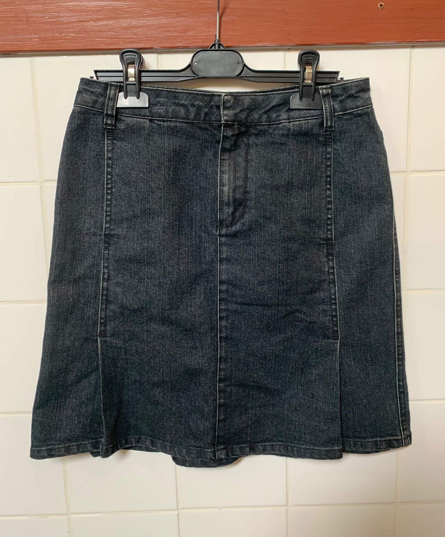 Jupe en jean noir Teddy's T.158 cm