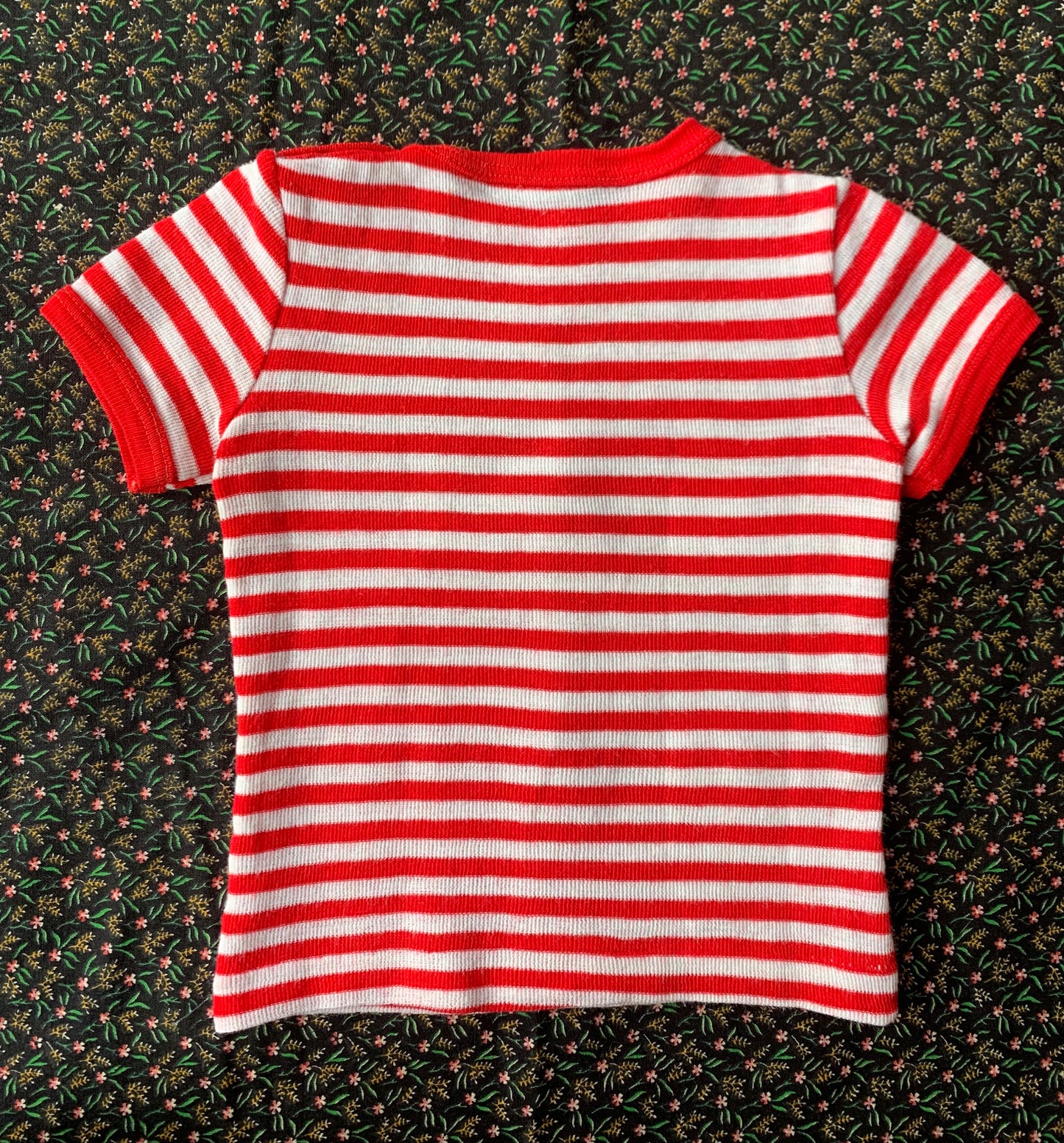 T-shirt marinière vintage T.12-18 mois