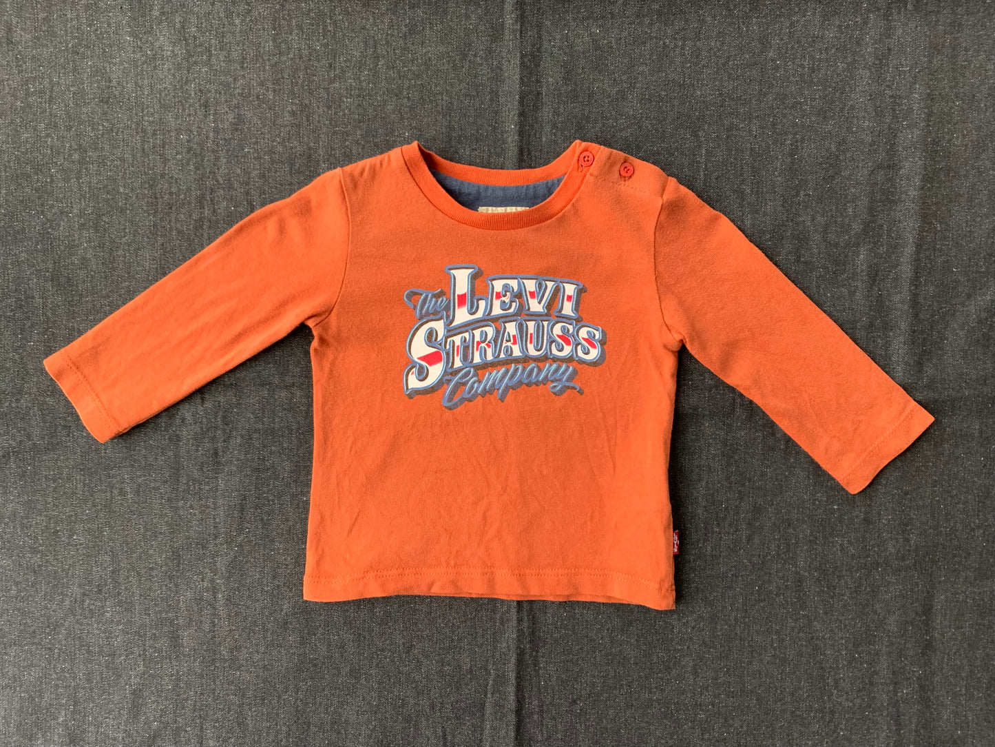 T-shirt à manches longues Levi Strauss & Co. T.12 mois