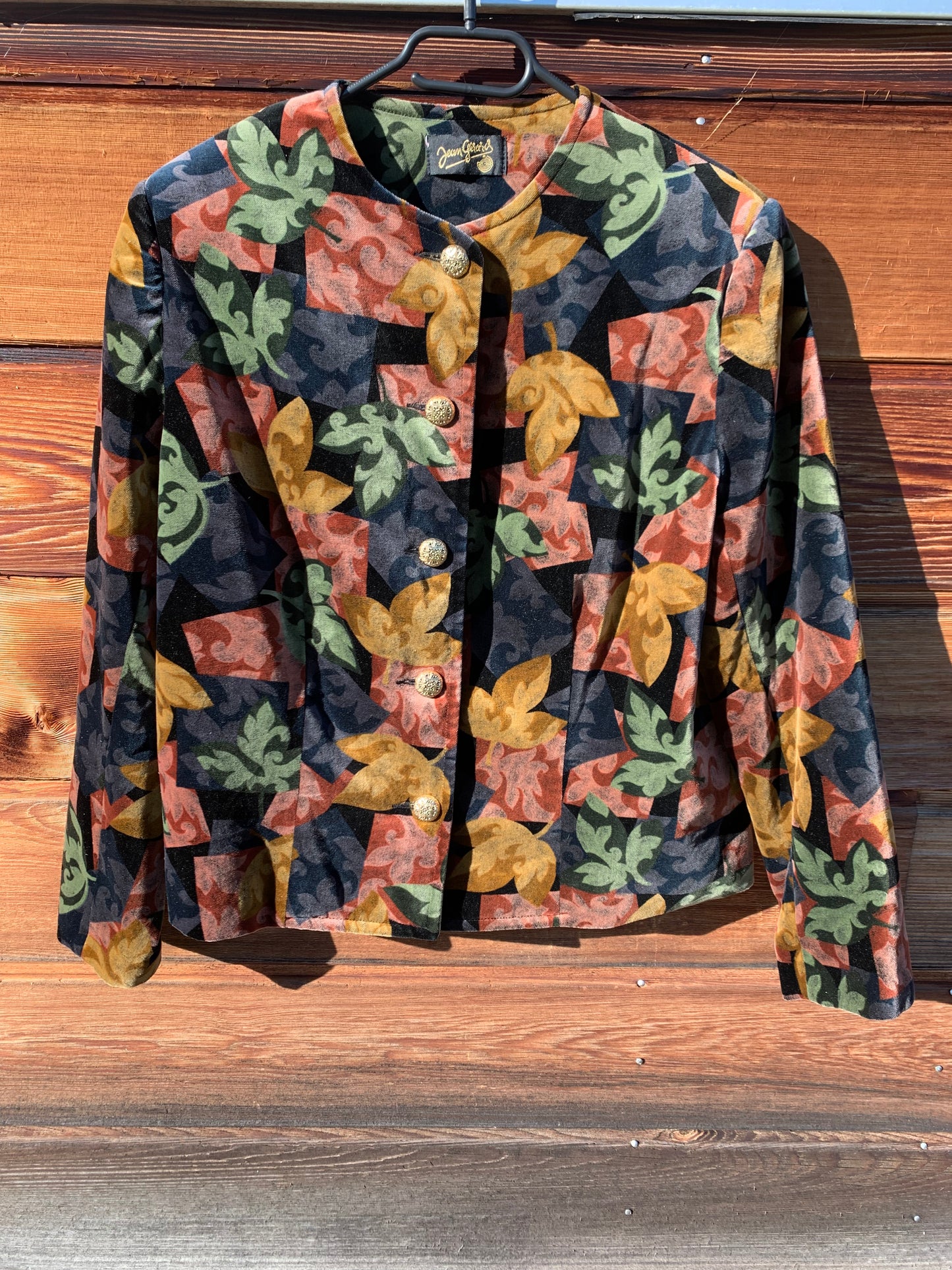 Veste en velours Jean Girad T.44