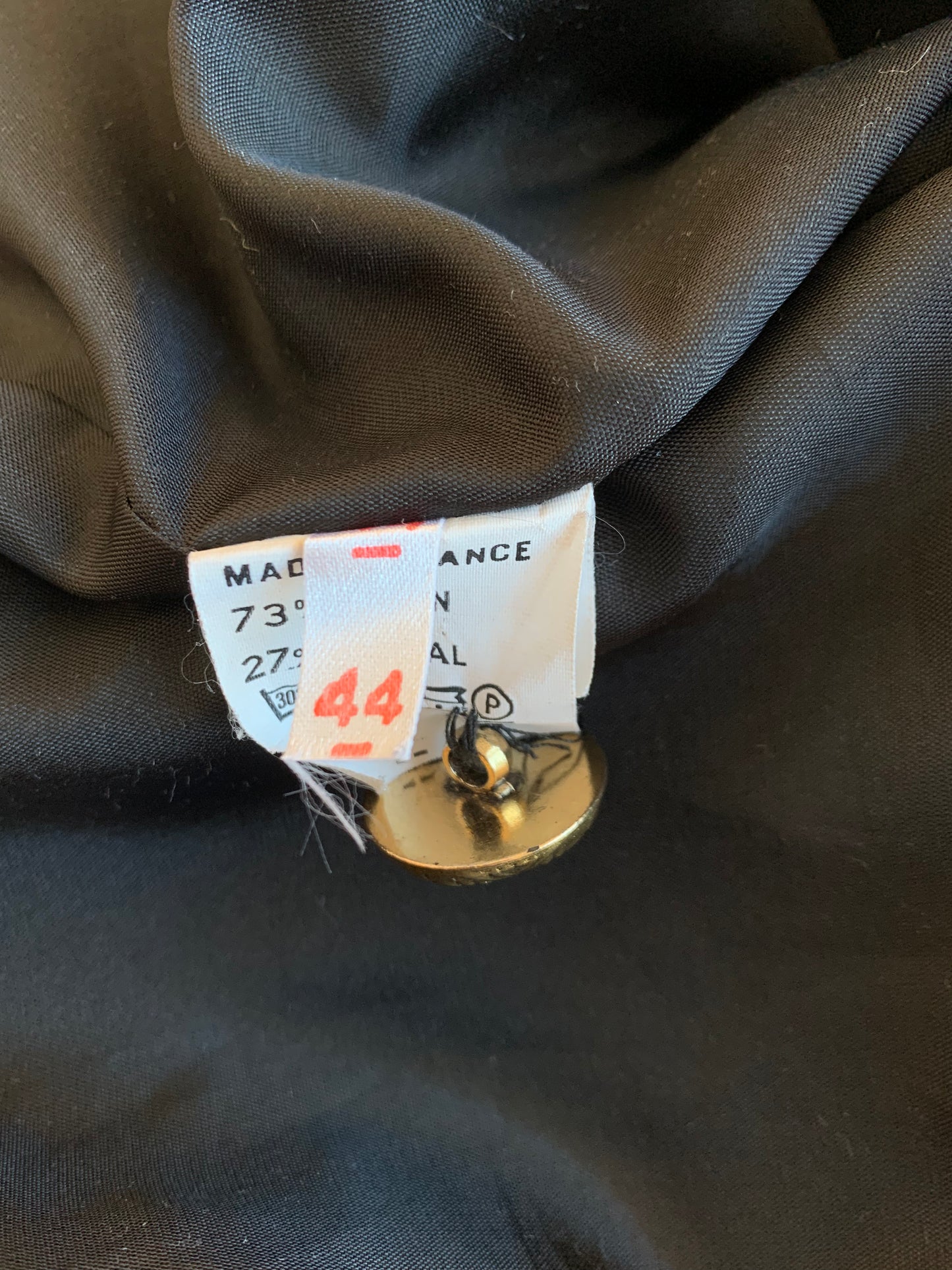 Veste en velours Jean Girad T.44