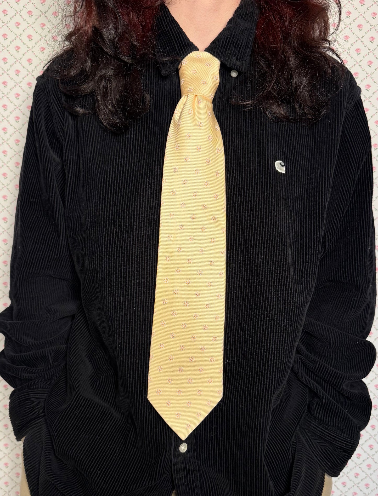 Cravate Bevilacqua fleurie