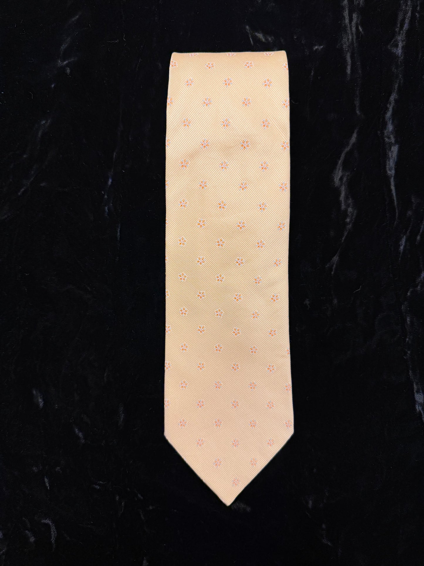 Cravate Bevilacqua fleurie