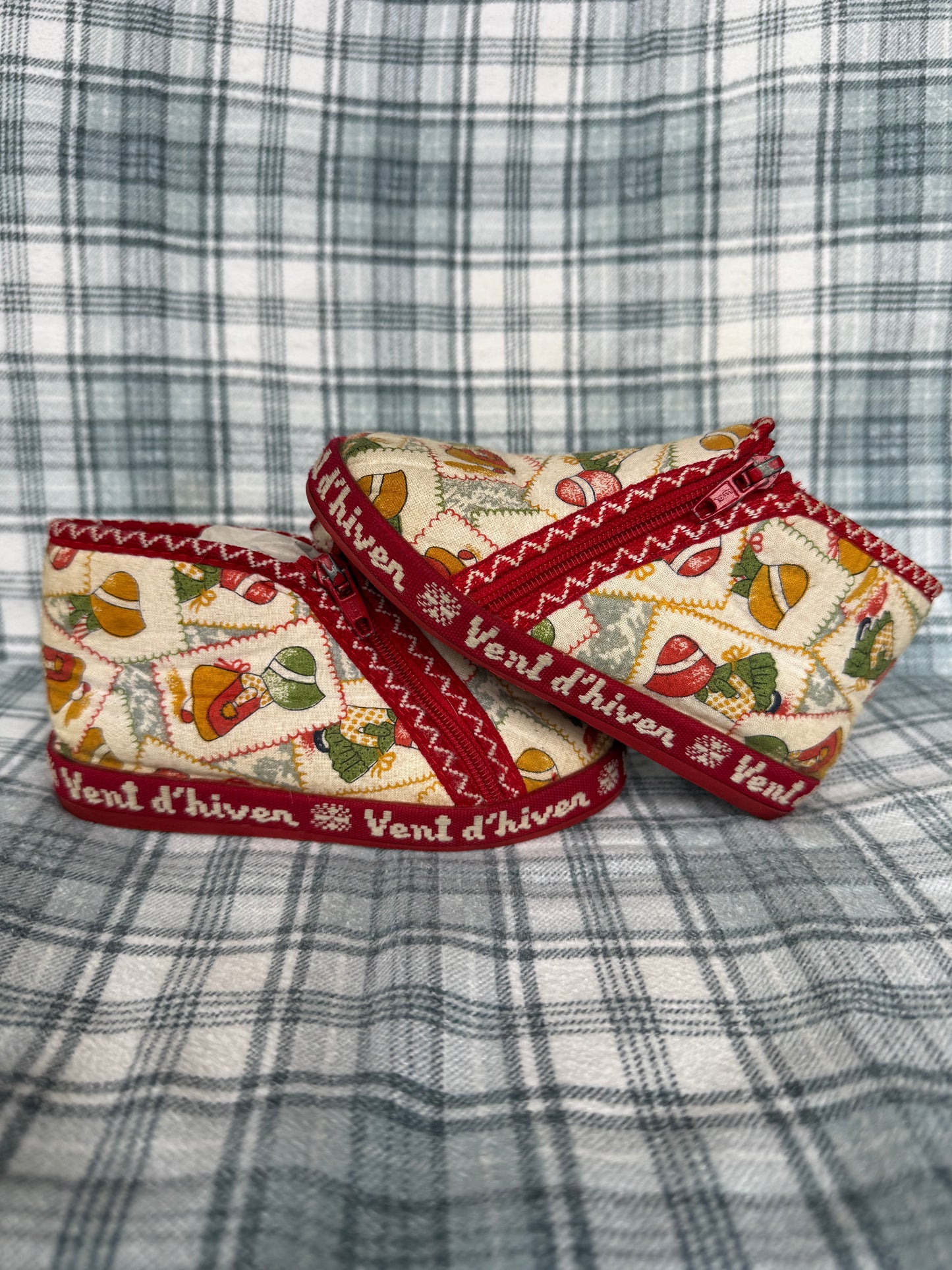 Chaussons Vent d'hiver vintage T.26
