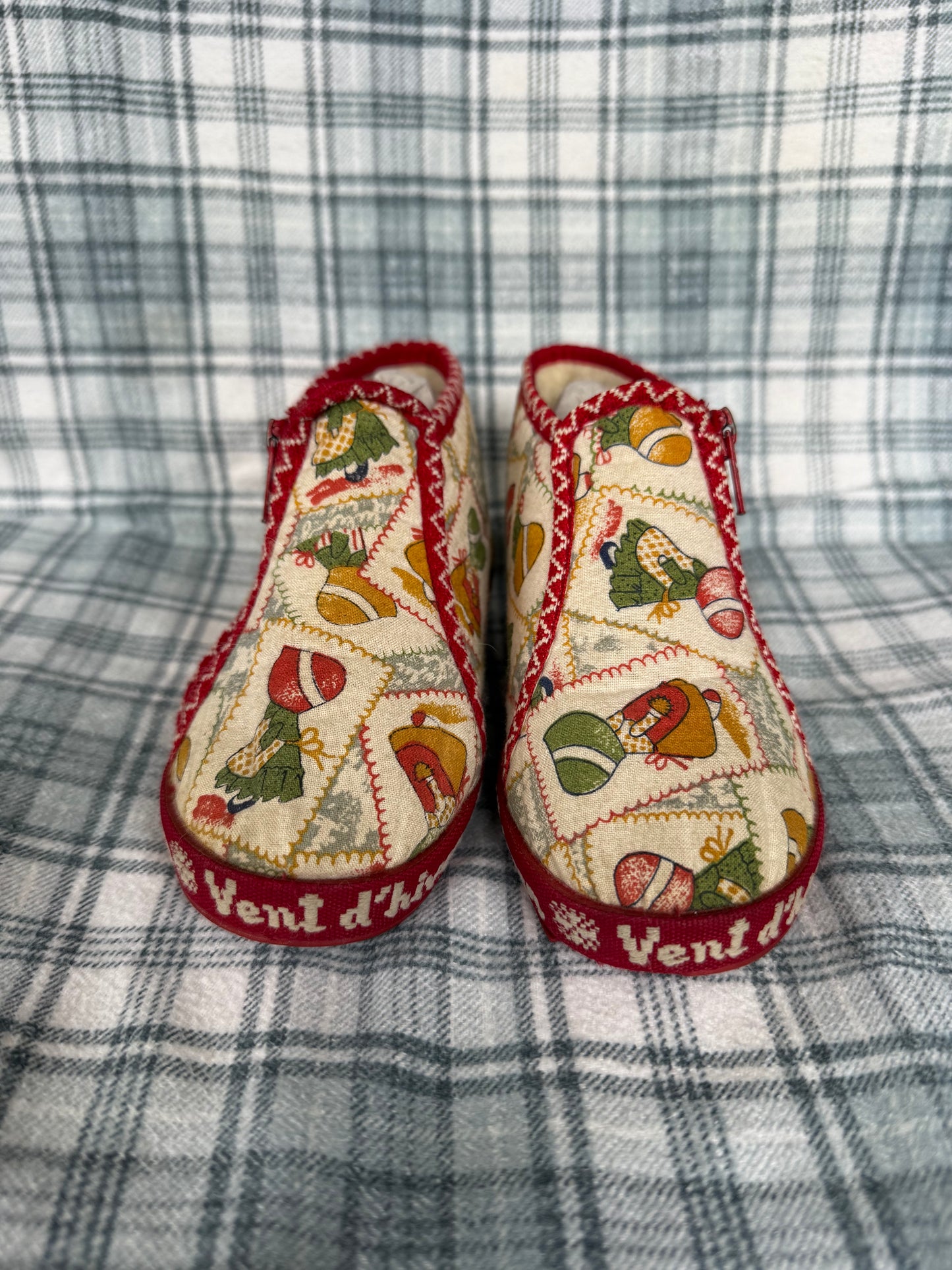Chaussons Vent d'hiver vintage T.26
