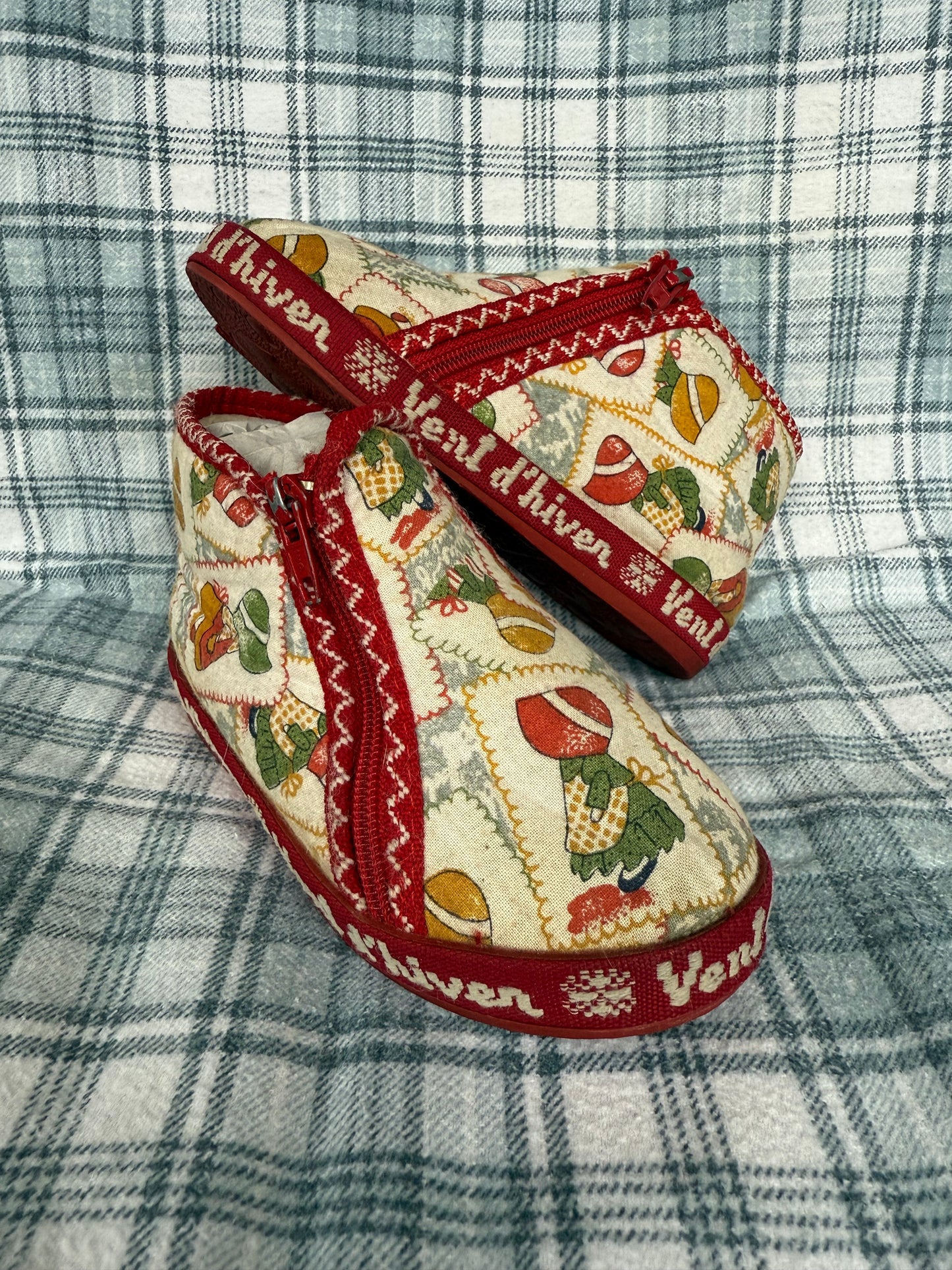 Chaussons Vent d'hiver vintage T.26