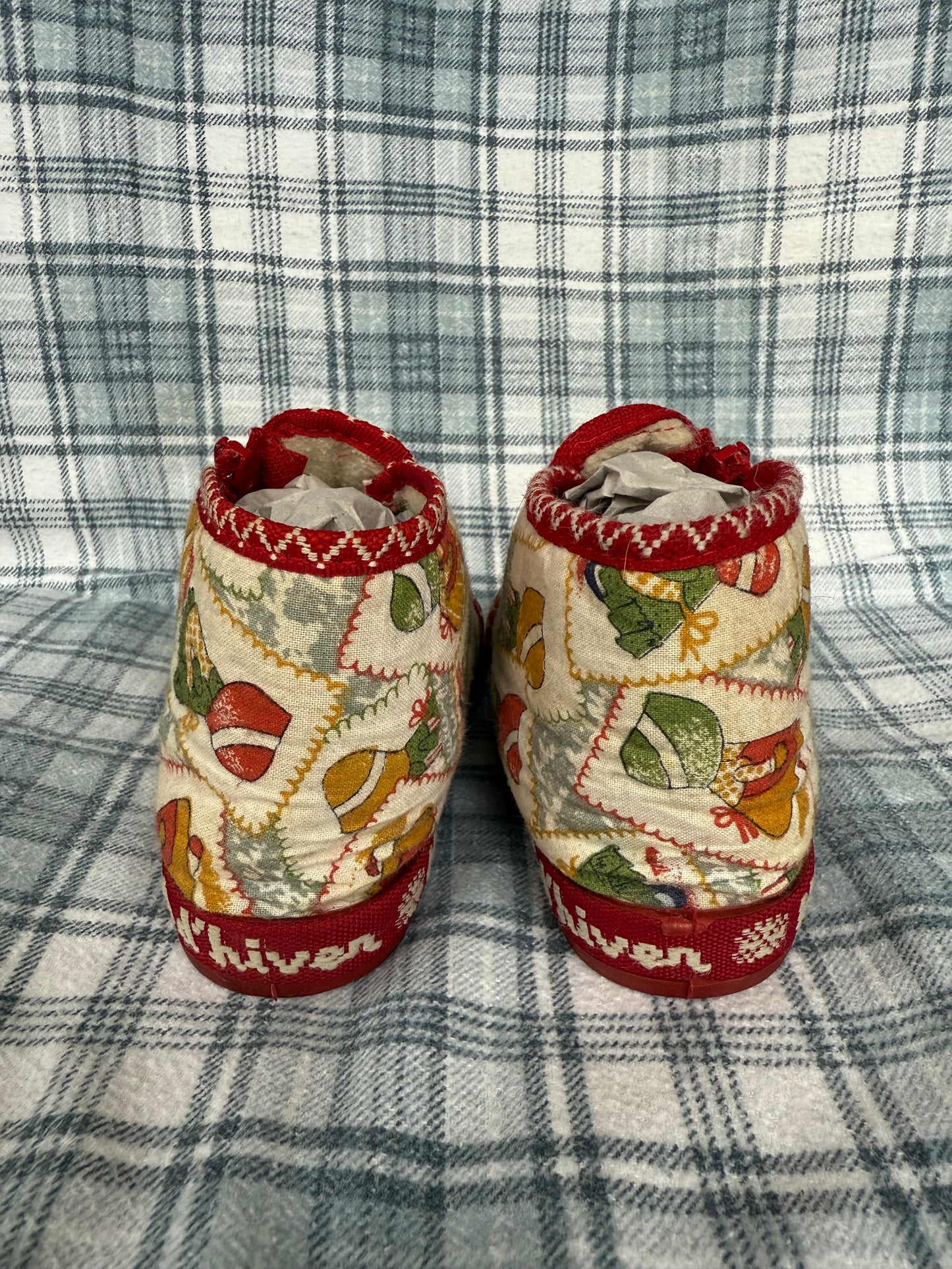 Chaussons Vent d'hiver vintage T.26