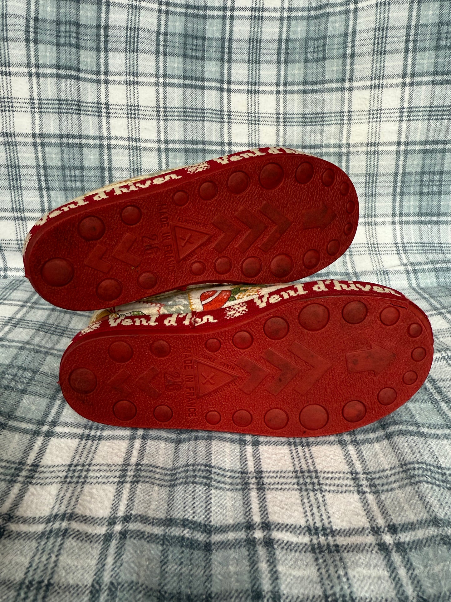 Chaussons Vent d'hiver vintage T.26